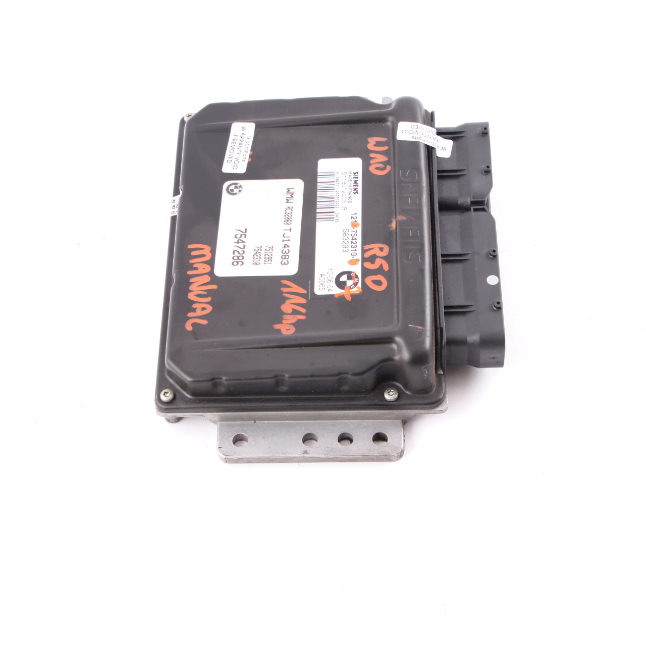 Mini Cooper R50 W10 Benzinmotor Steuergerät Modul ECU DME 7542310 Handbuch