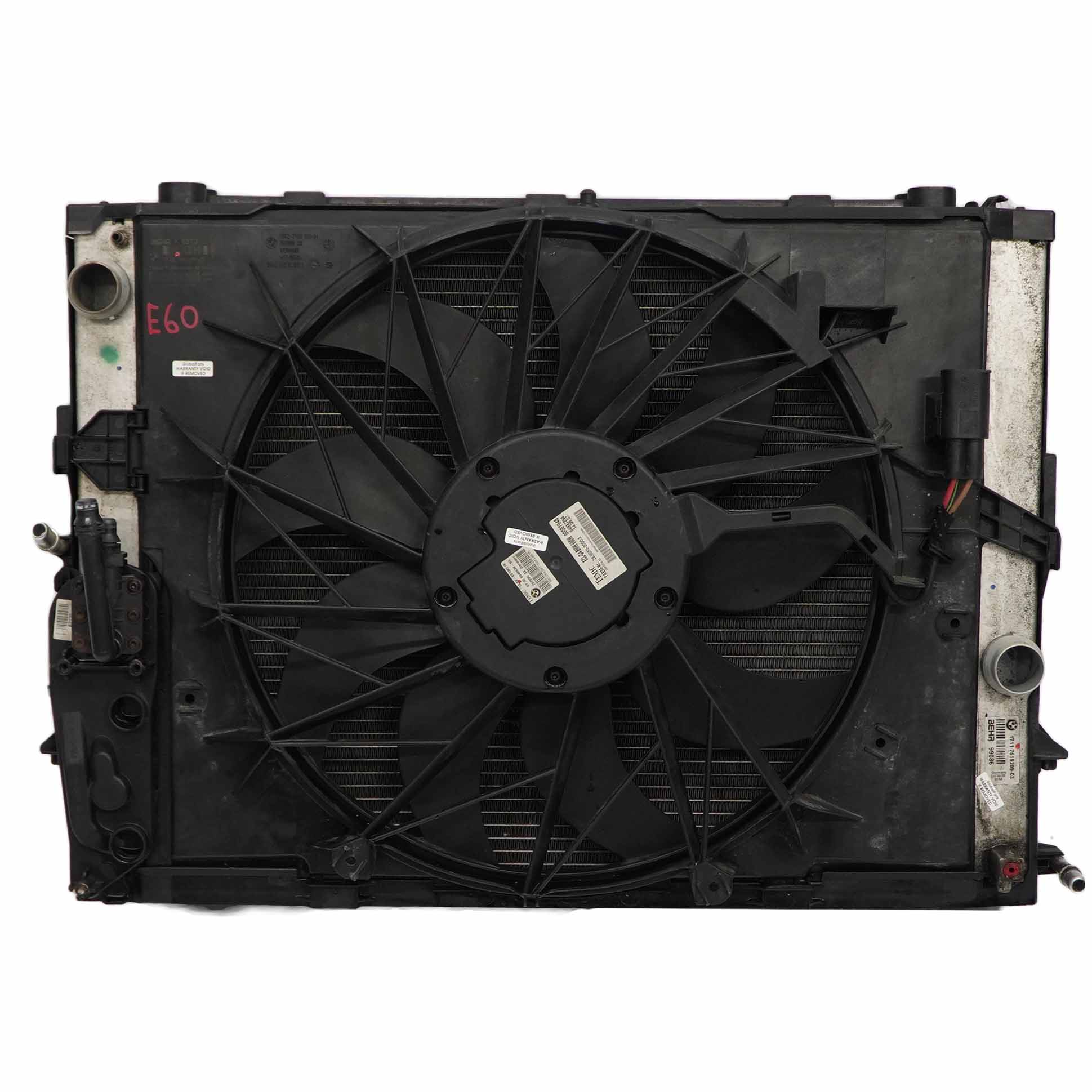 BMW E65 E66 Lüfterzarge Lüfter Kühlerlüfter 600W Benzin 7543282