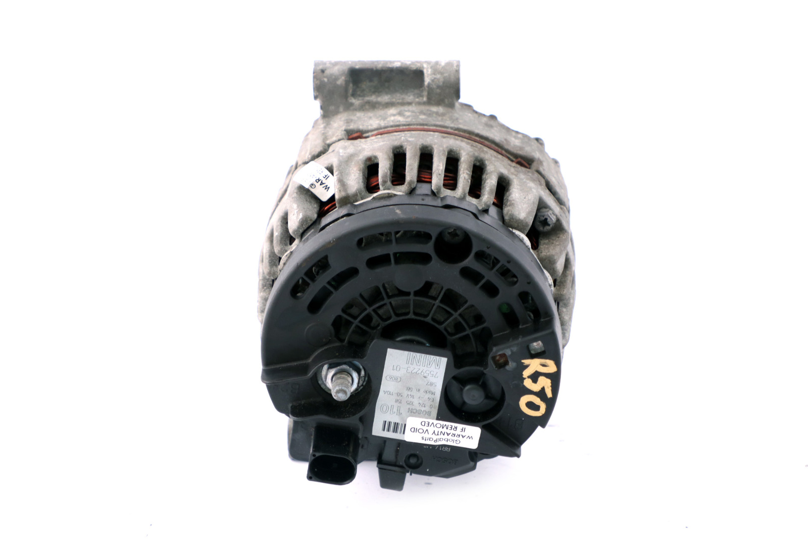 BMW MINI Cooper One R50 R52 Generator 110A Petrol 7550997 7559223