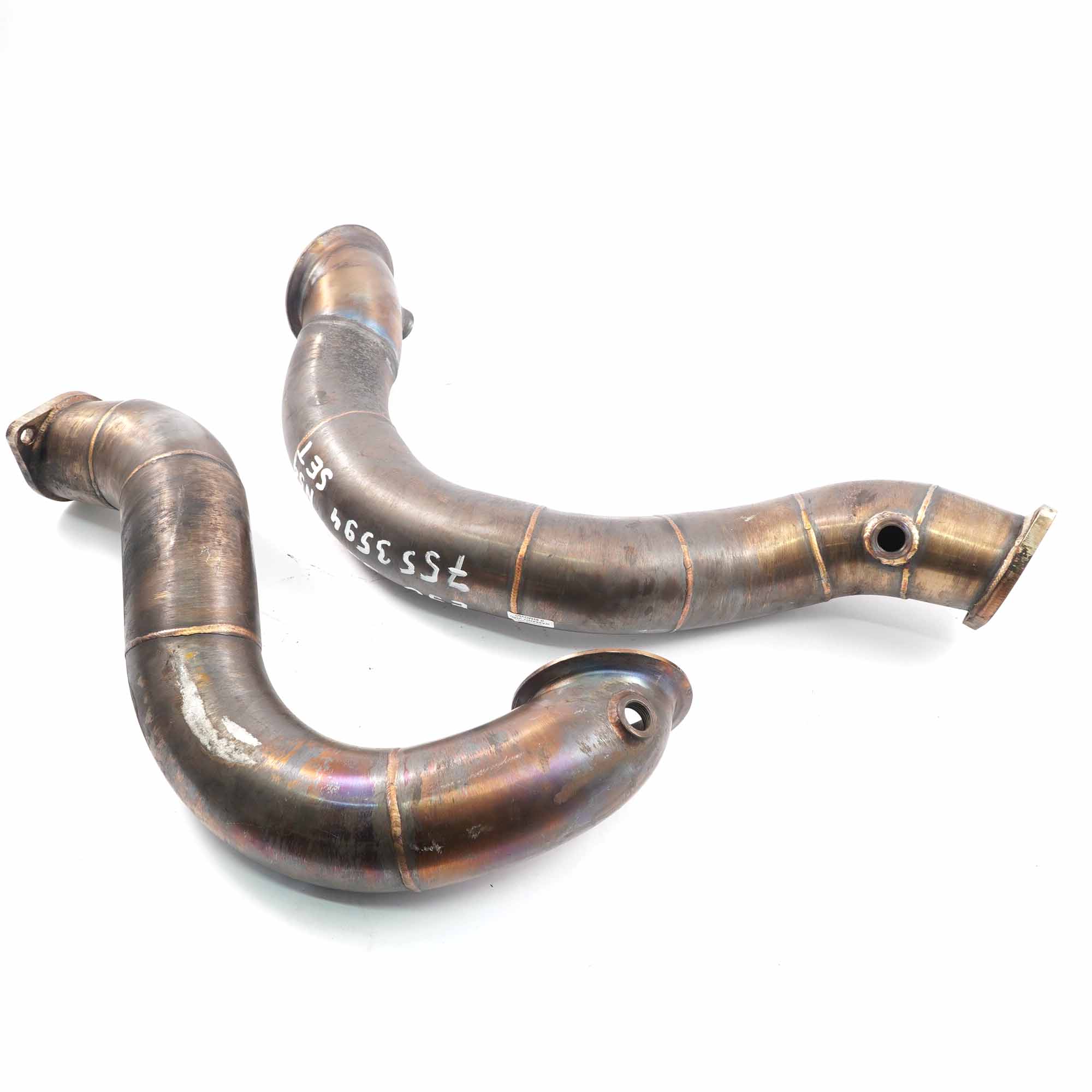 BMW E82 E88 E90 E91 135i 335i N54 Decat Catless Downpipe Set EVOLVE