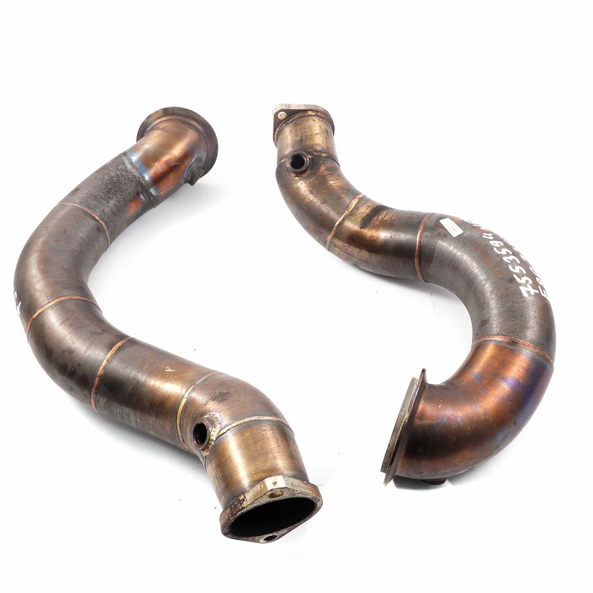 BMW E82 E88 E90 E91 135i 335i N54 Decat Catless Downpipe Set EVOLVE