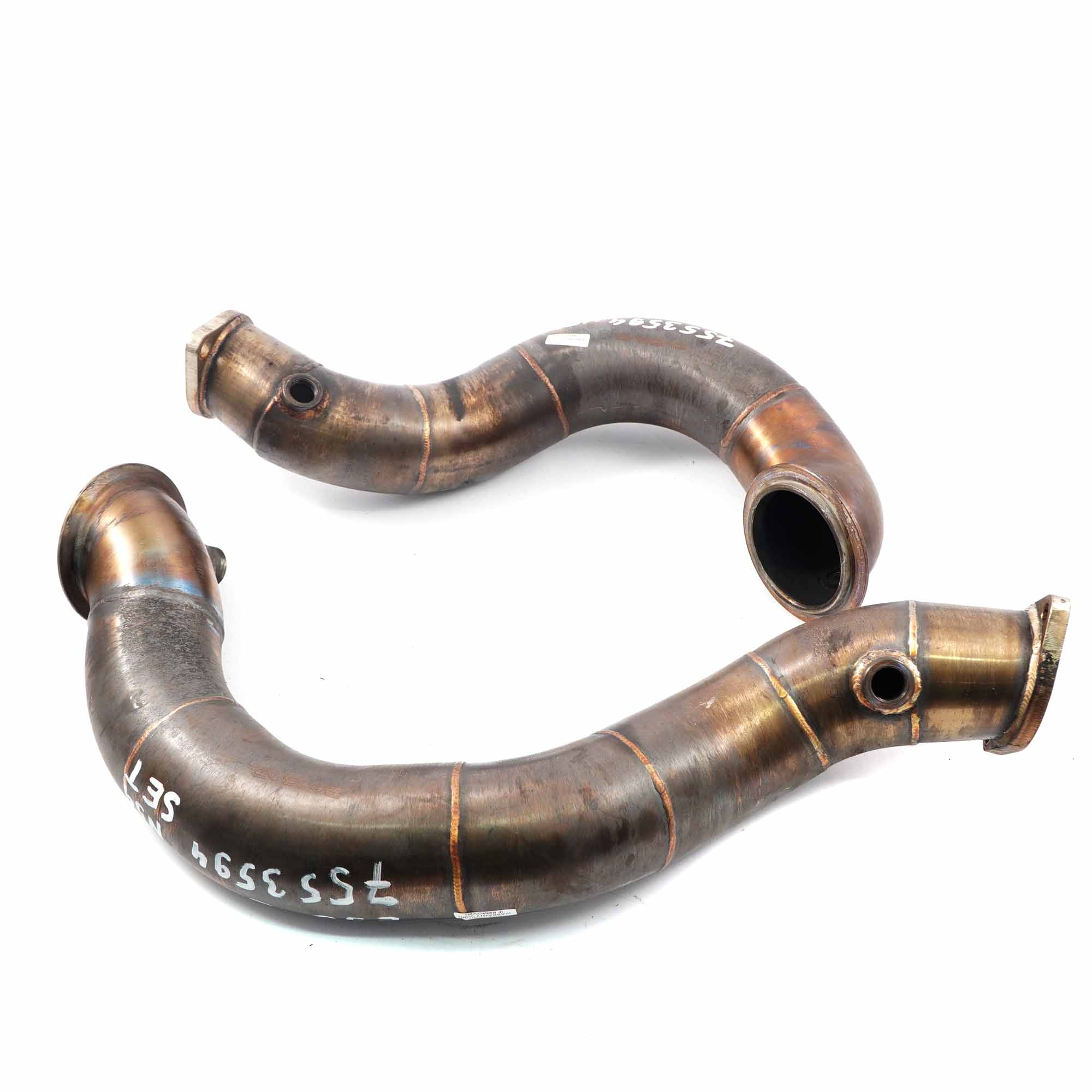 BMW E82 E88 E90 E91 135i 335i N54 Decat Catless Downpipe Set EVOLVE