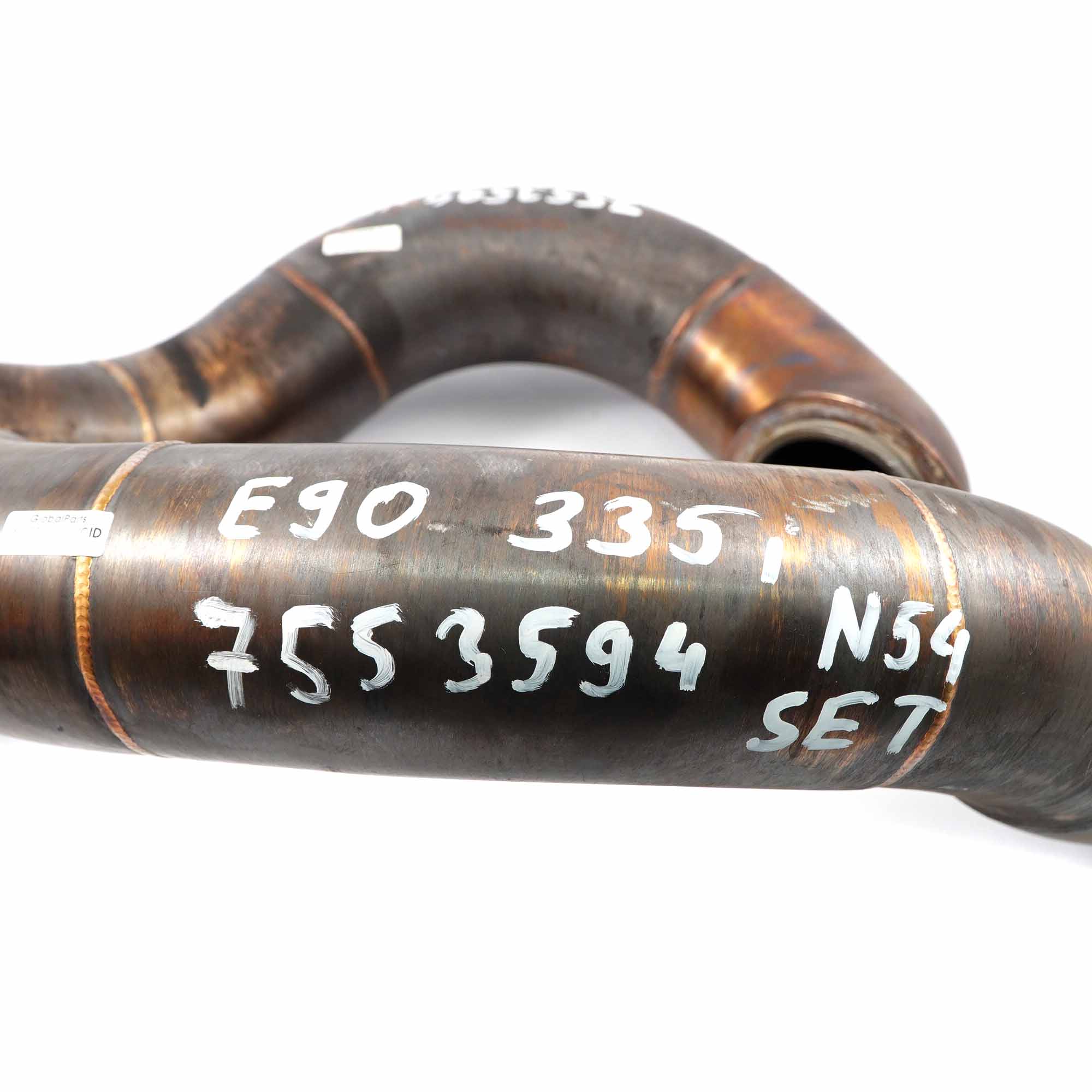 BMW E82 E88 E90 E91 135i 335i N54 Decat Catless Downpipe Set EVOLVE