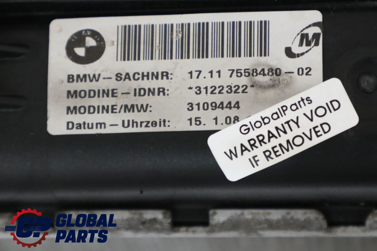 BMW E82 E88 E90 E91 135i 335i Motor Kühler Radiator Kühlmittelkühler 7558480