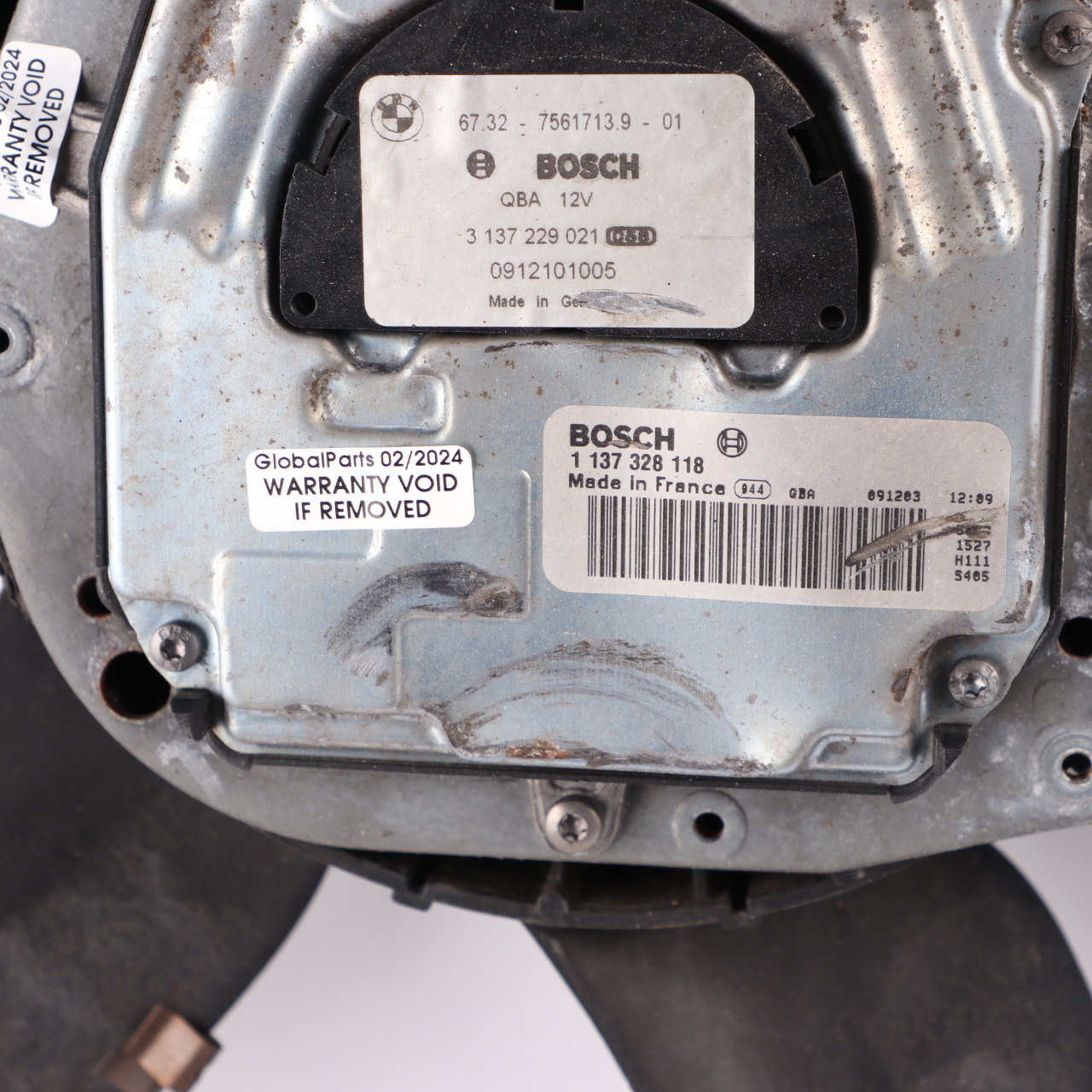 BMW E87 E90 118d 120d 320d Dieselmotor Kühler Kühlung Ventilator Motor 7561713