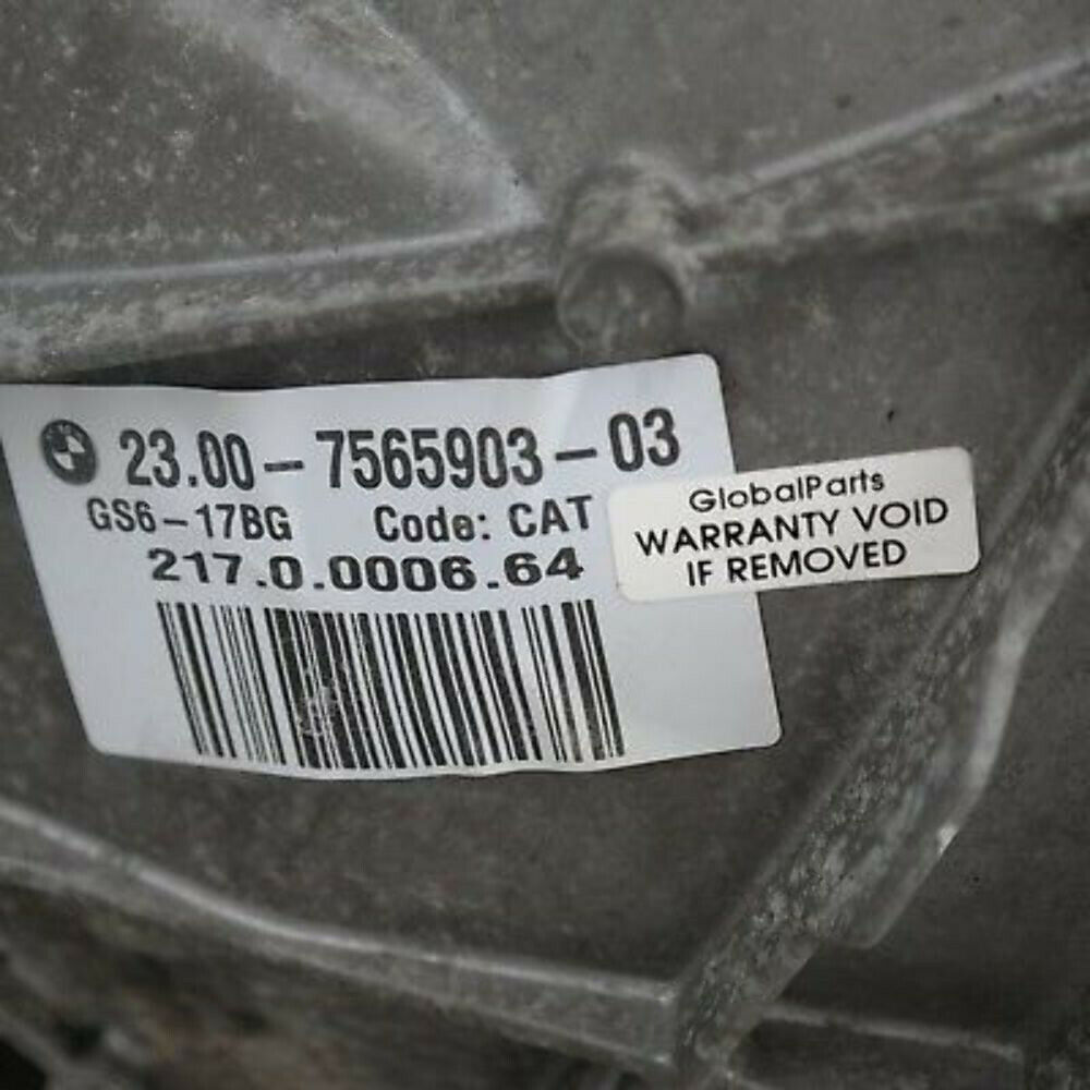 BMW E60 E90 325i 525i N52 N53 6 Gang Getriebe Schaltgetriebe GS6-17BG GARANTIE