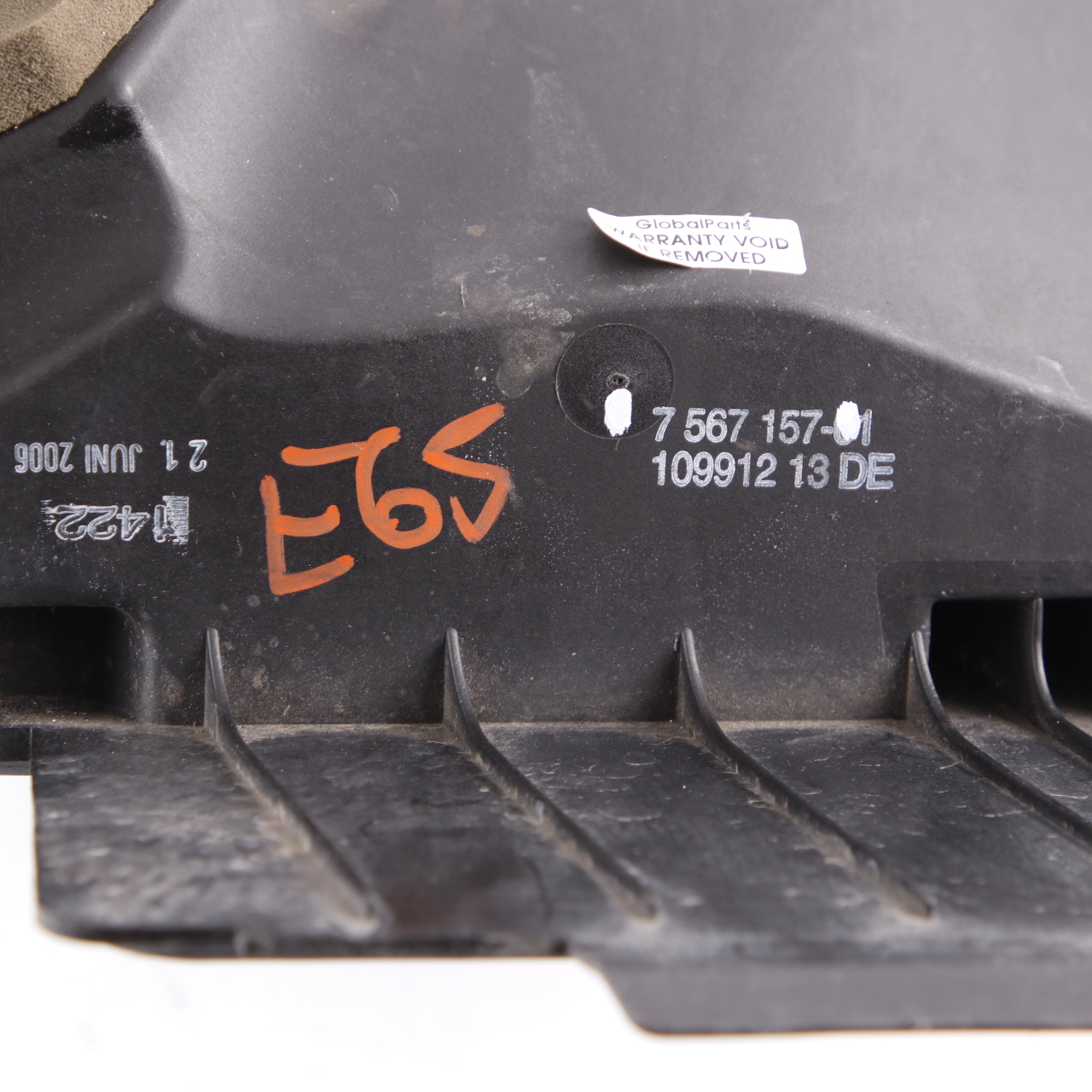 BMW E65 E66 N62N 730i Ansauggeräusch Sämpfer  Benzin-Luftfilterkasten 7567157