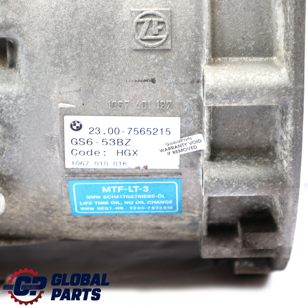 BMW E90 E91 E92 335i N54 Schaltgetriebe Getriebe GS6-53DZ 7565215 G016 GARANTIE