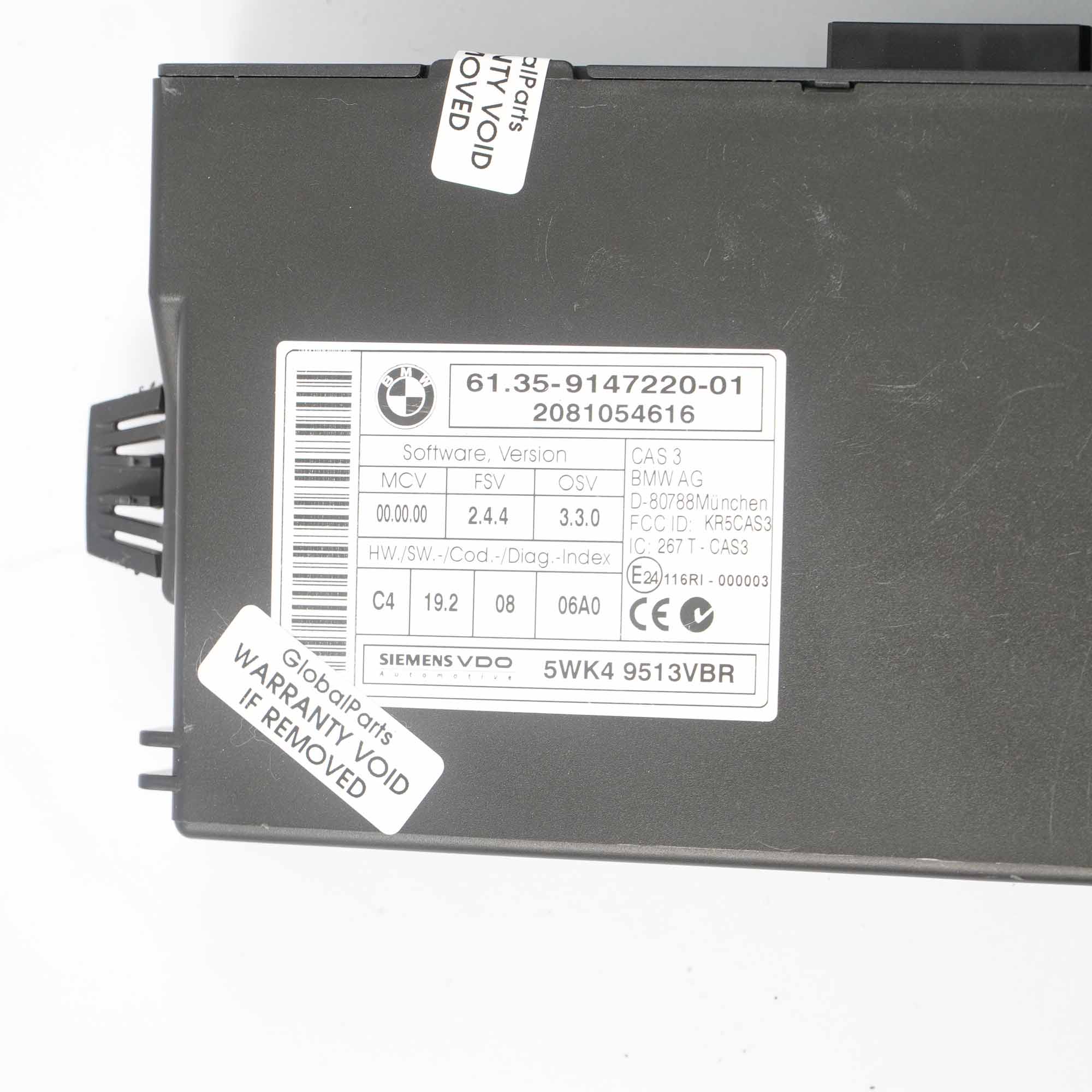 BMW E87 LCI E90 118i 318i N43 Benzin Motor ECU DME 7579142 CAS3 Schalgetriebe