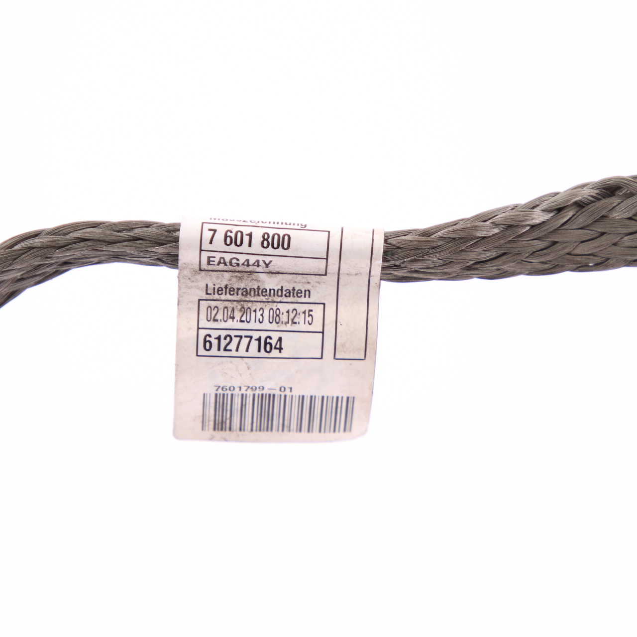 Erdungskabel BMW X3 F25 Batterie Kabel Motor Verkabelung 7601799