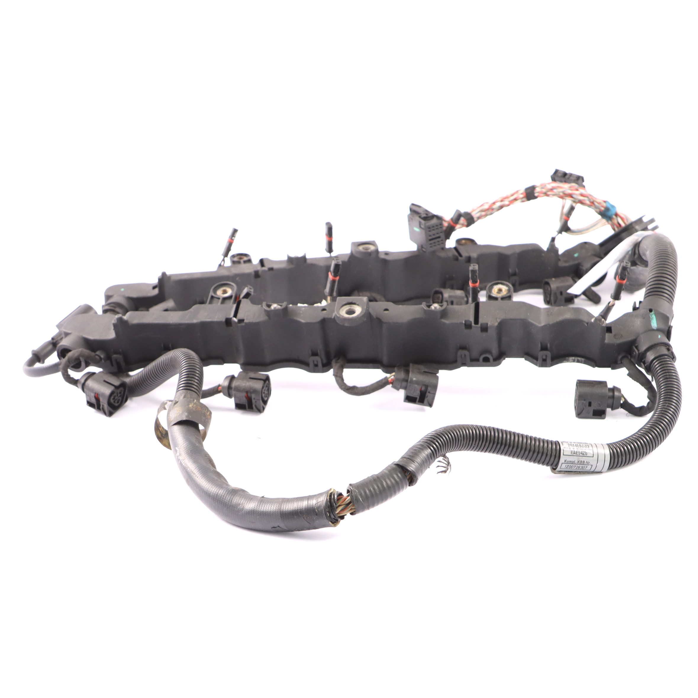 Zündkabelbaum BMW F10 F12 F07 GT Benzin N63 Motor Zündung Verkabelung 7614896