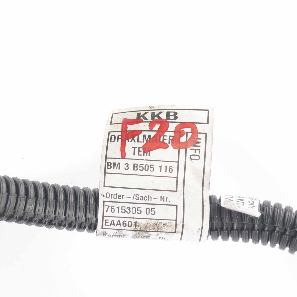 Motor Verkabelung BMW F20 F21 F30 F31 N13 Loom Modul Kabelbaum Kabel 7615305