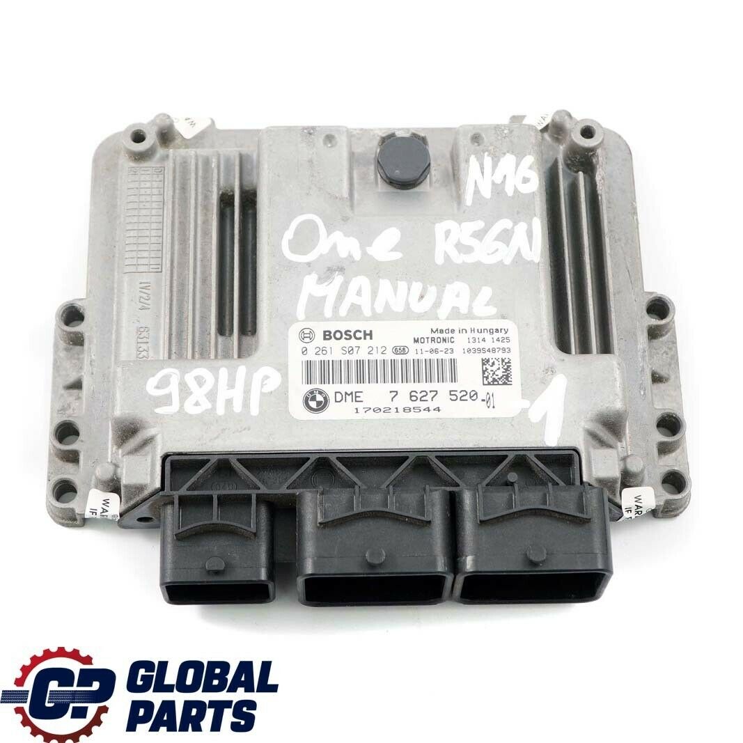 Mini One R55 R56 LCI R60 N16 1.6 98HP Steuergerät DME 7627520 CAS3 + Schlüssel