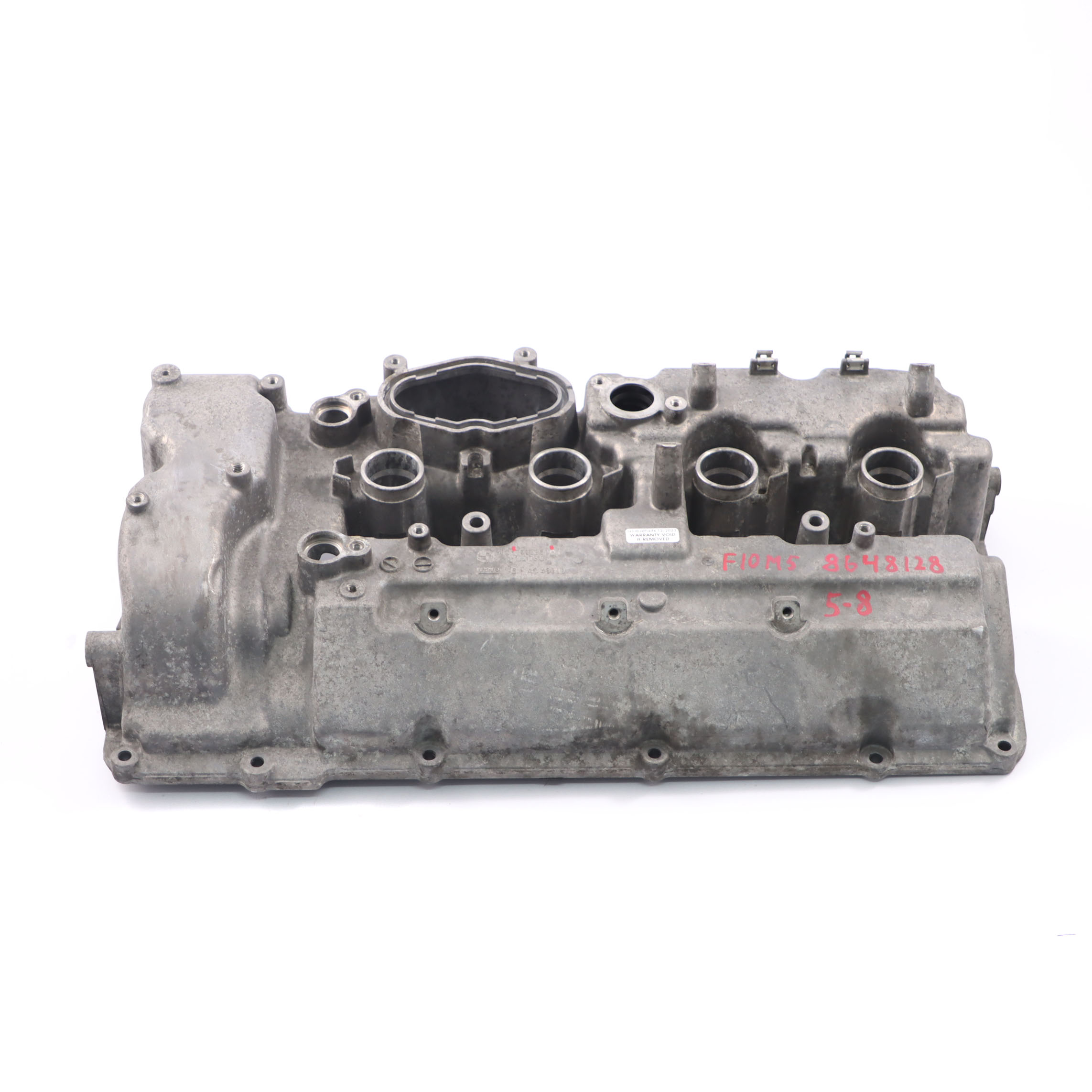 BMW F10 LCI F13 N63N Motor Zylinderkopf Kipphebel verkleidung Zyl 5-8 7603653