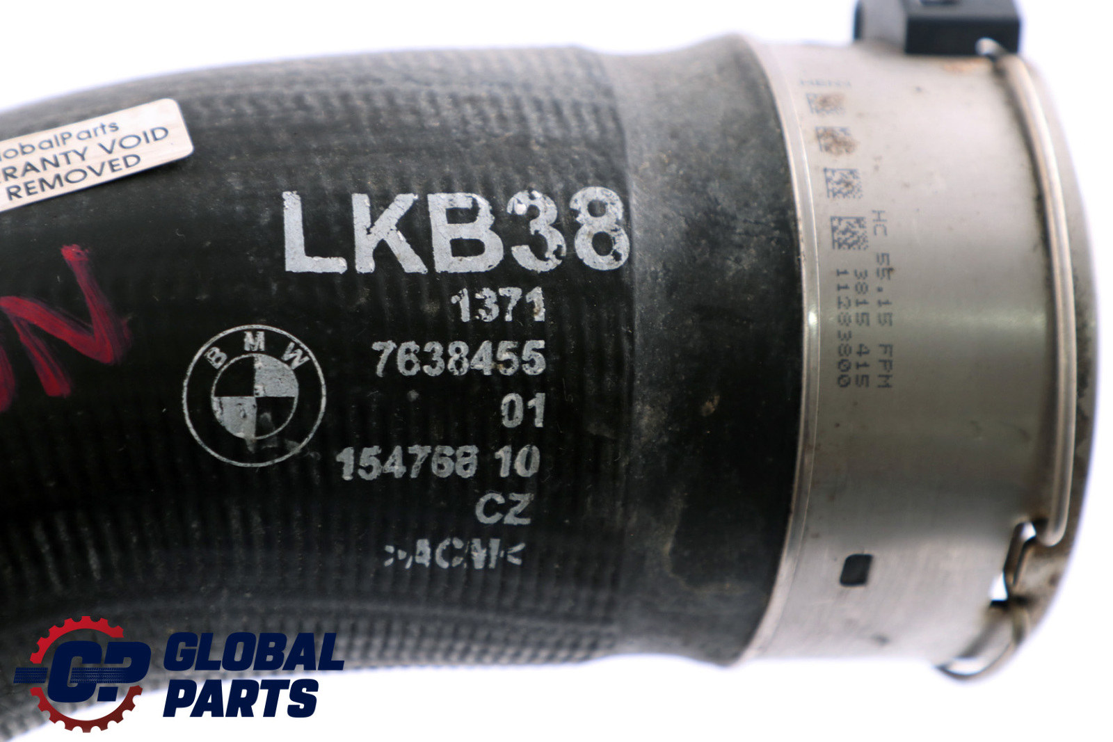 BMW F20 F21 F30 F31 LCI B38 Ladeluftleitung Schlauch Ansaugung 7638455