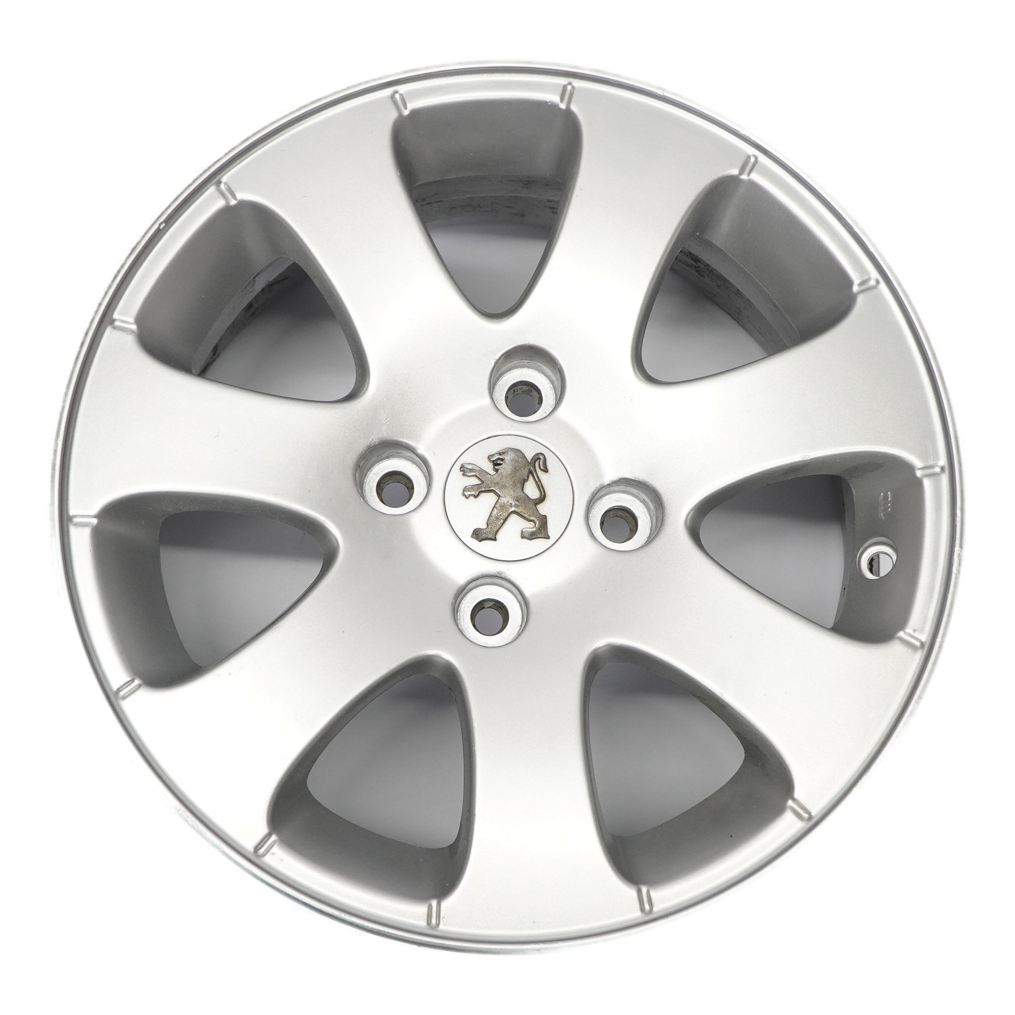 Peugeot Silber Leicht metall felge 15" 6J ET:27 7650-B