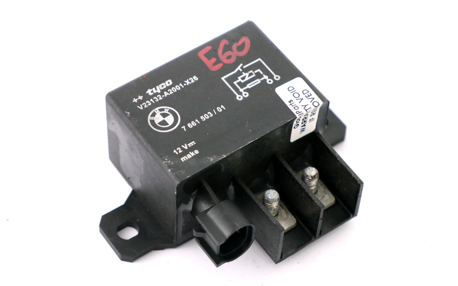 BMW E60 E64 E82 E90 Elektrolüfter Relais 150A 7661503