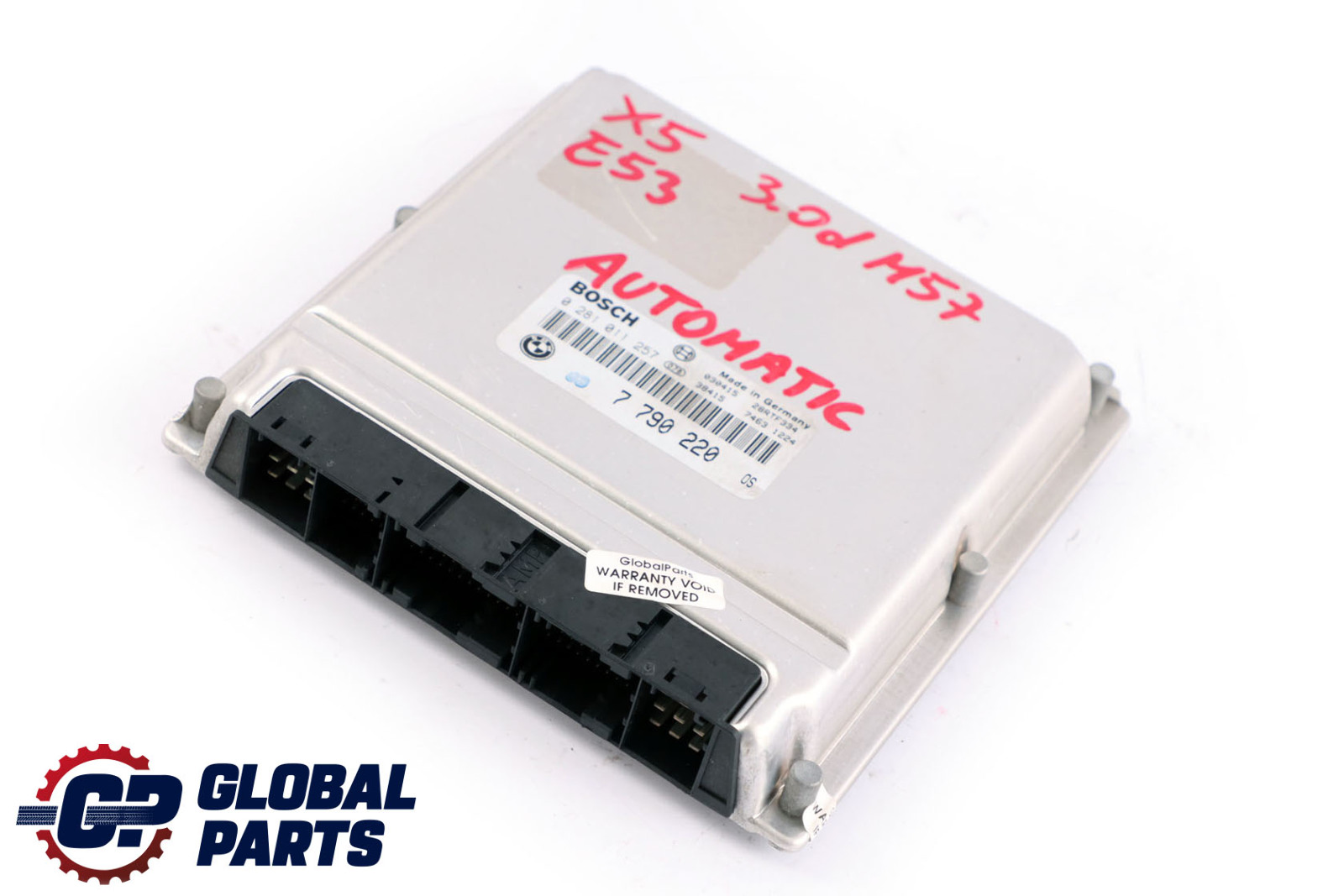 BMW E39 525d 530d E53 3.0d M57 ECU Steuergerät 7790220 DDE Automatik