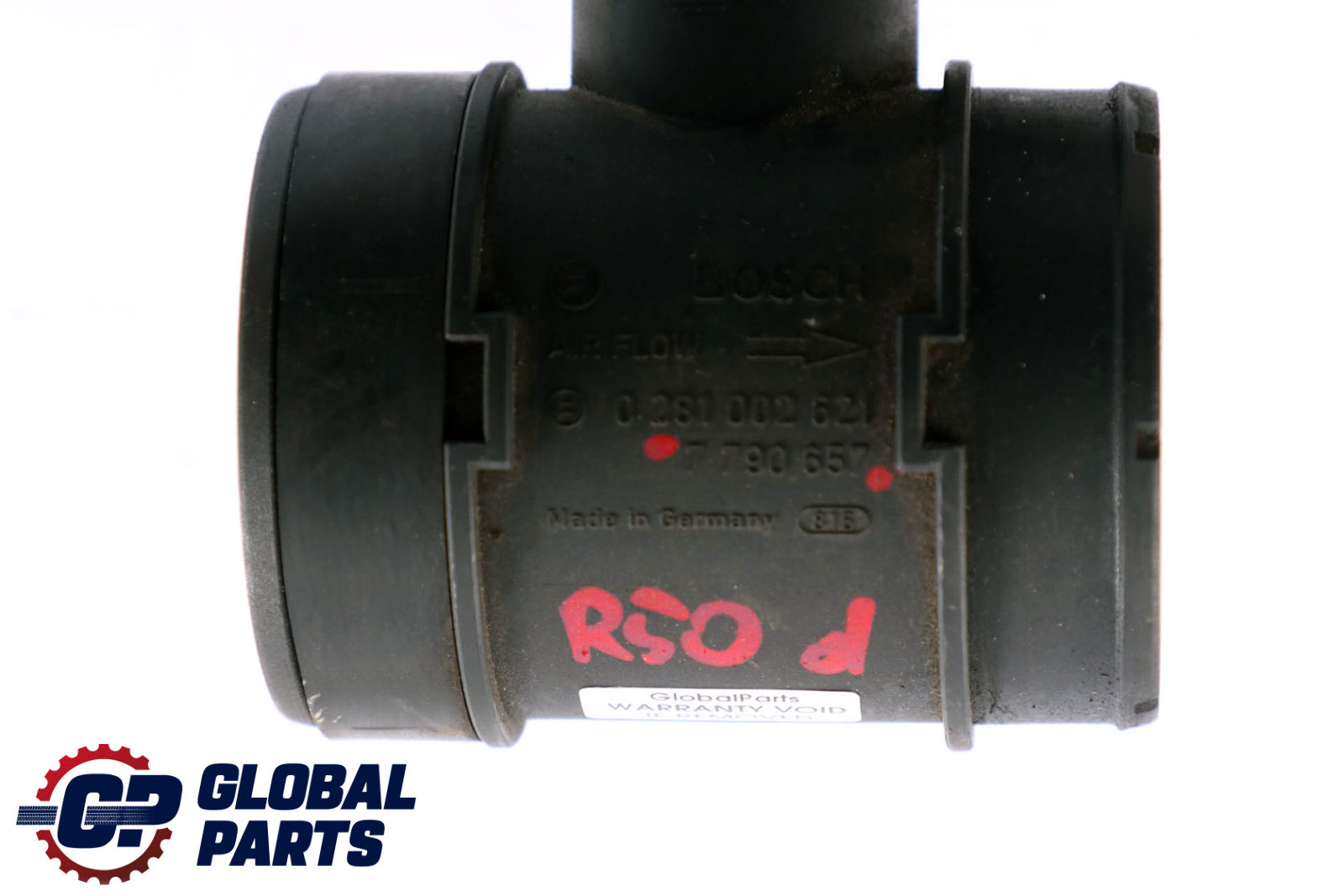 Mini One D R50 Diesel W17 Hot Film Air Mass Flow Meter Pipe 7790657