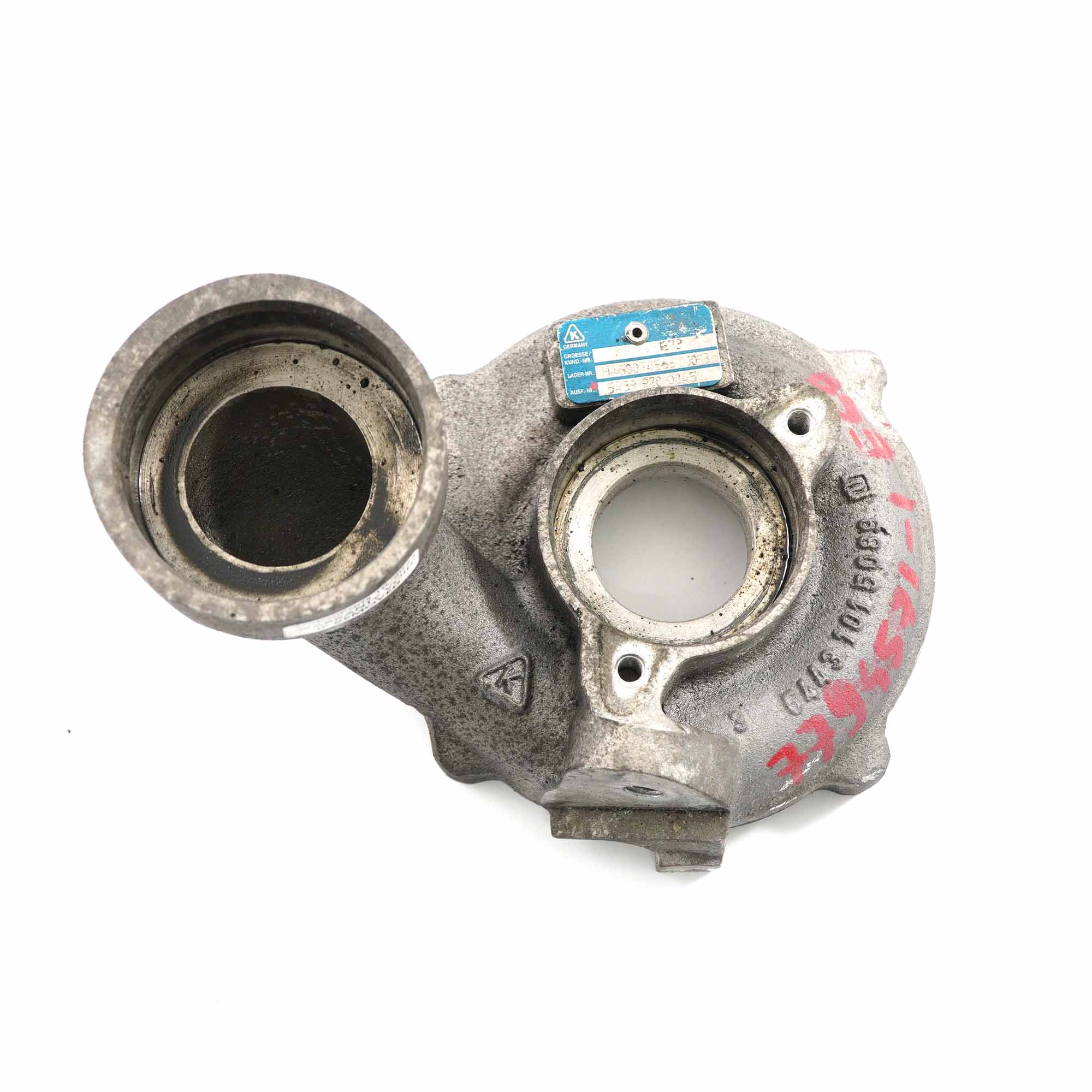 Turbo Teil BMW E60 M57N 535d 306D4 Diesel Abdeckung Ladegerät Gehäuse 5439970