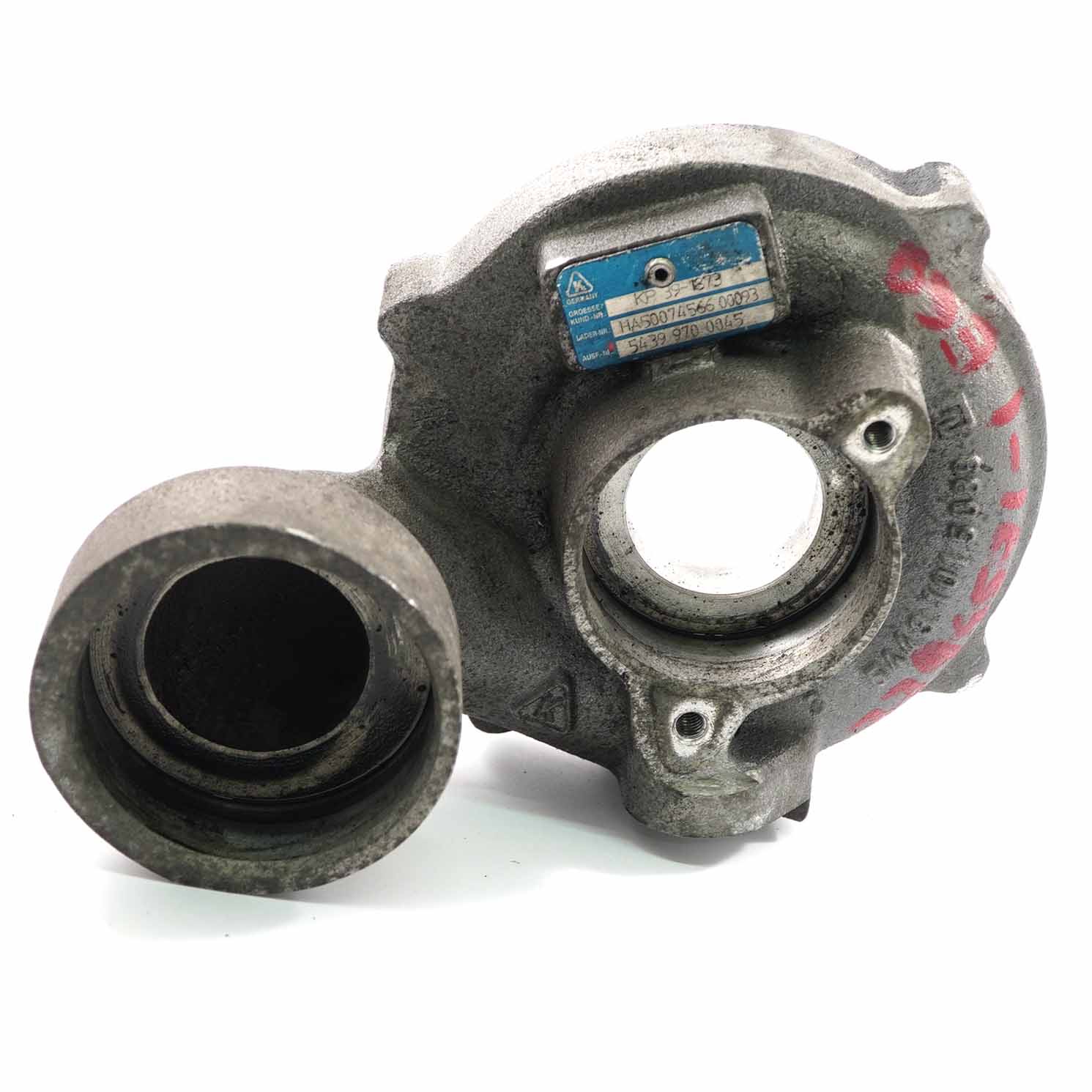 Turbo Teil BMW E60 M57N 535d 306D4 Diesel Abdeckung Ladegerät Gehäuse 5439970