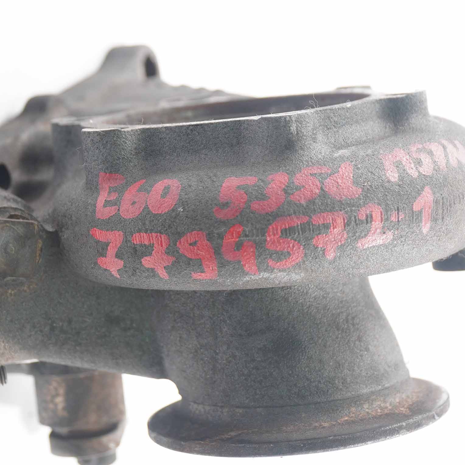 Turbo Teil BMW E60 E61 535d M57N Dieselmotor Abdeckung Ladegerät Gehäuse 7794572