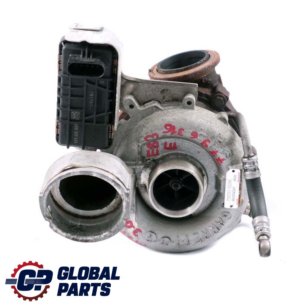 BMW X3 er E83 E83N LCI 3.0d M57N2 Turbolader Turbo 7796316 758353