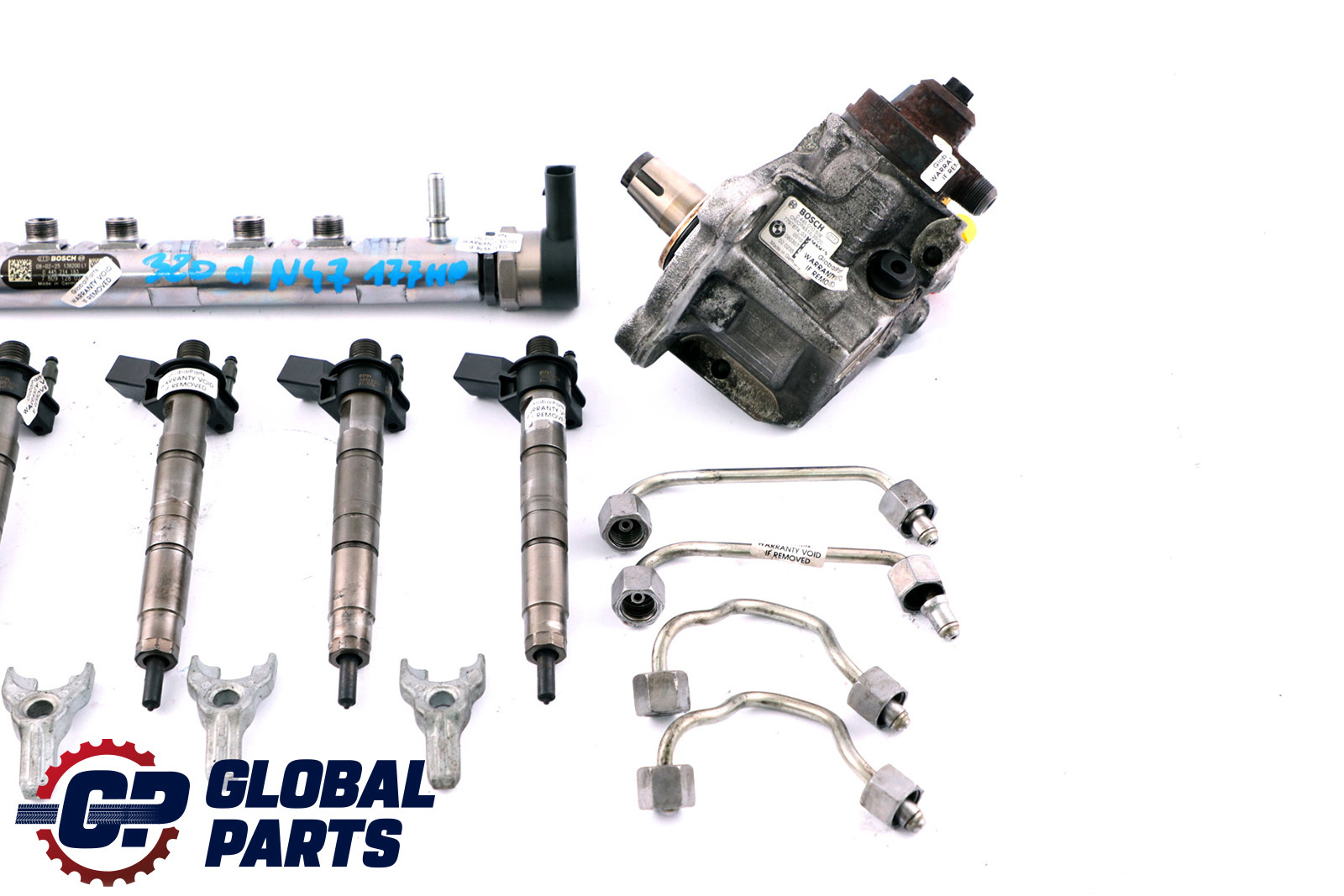 BMW 1 3 er E81 E87 E90 E91 120d 320d Diesel N47 Kraftstoffeinspritzsystem Set