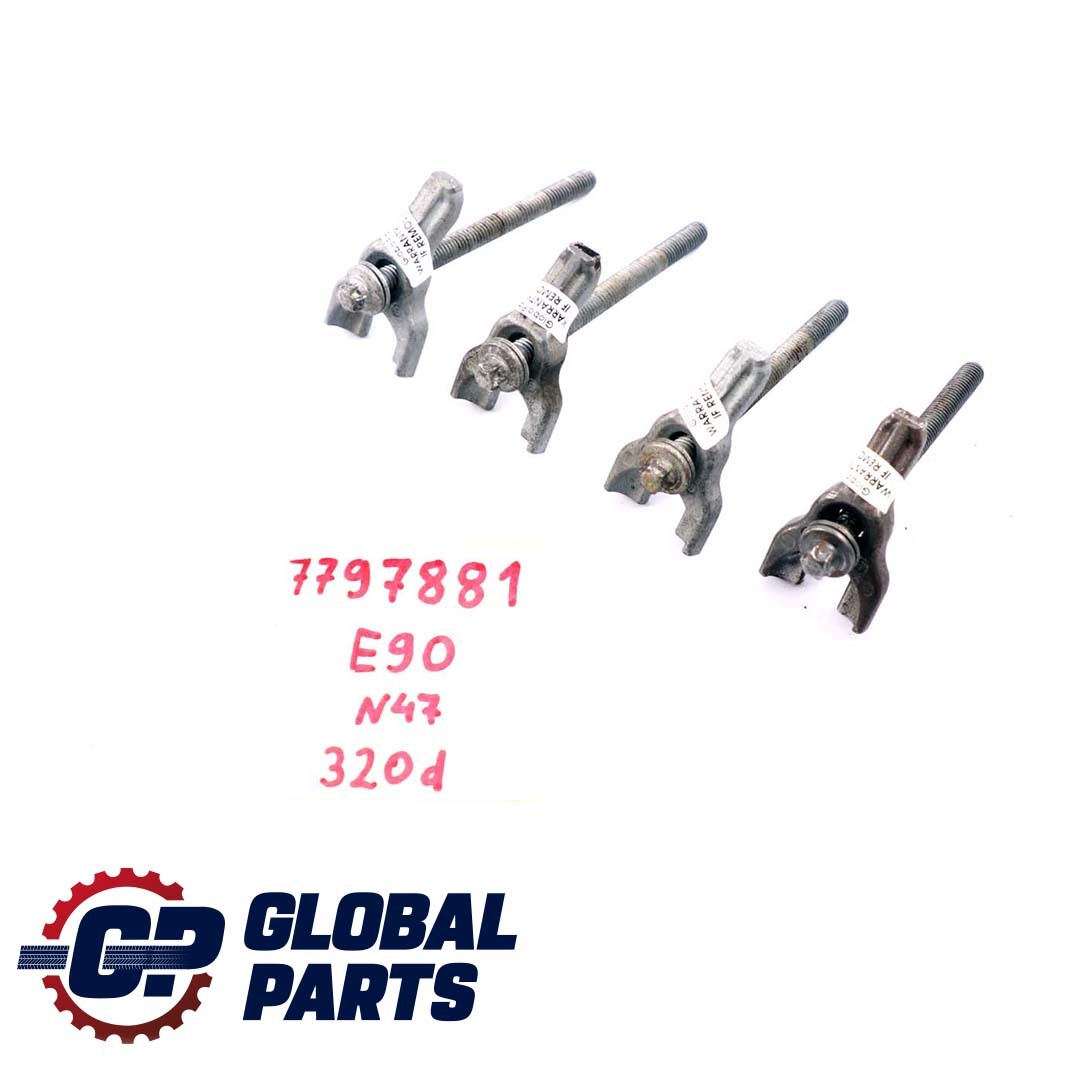 BMW E60 E81 E87 LCI E90 E91 120d 320d 520d N47 Fuel Injector Bracket Mount Set