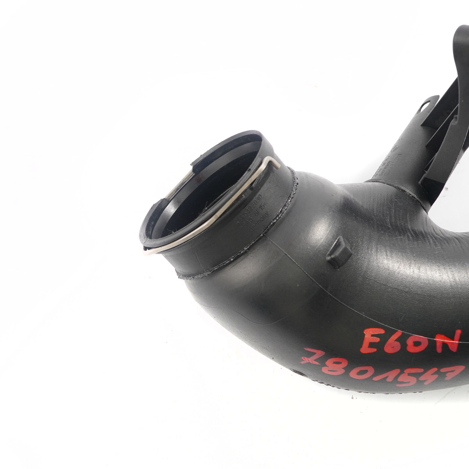 BMW 5 Series E60 E61 LCI 520d N47 Filtered Air Intake Pipe 7801547 7803843