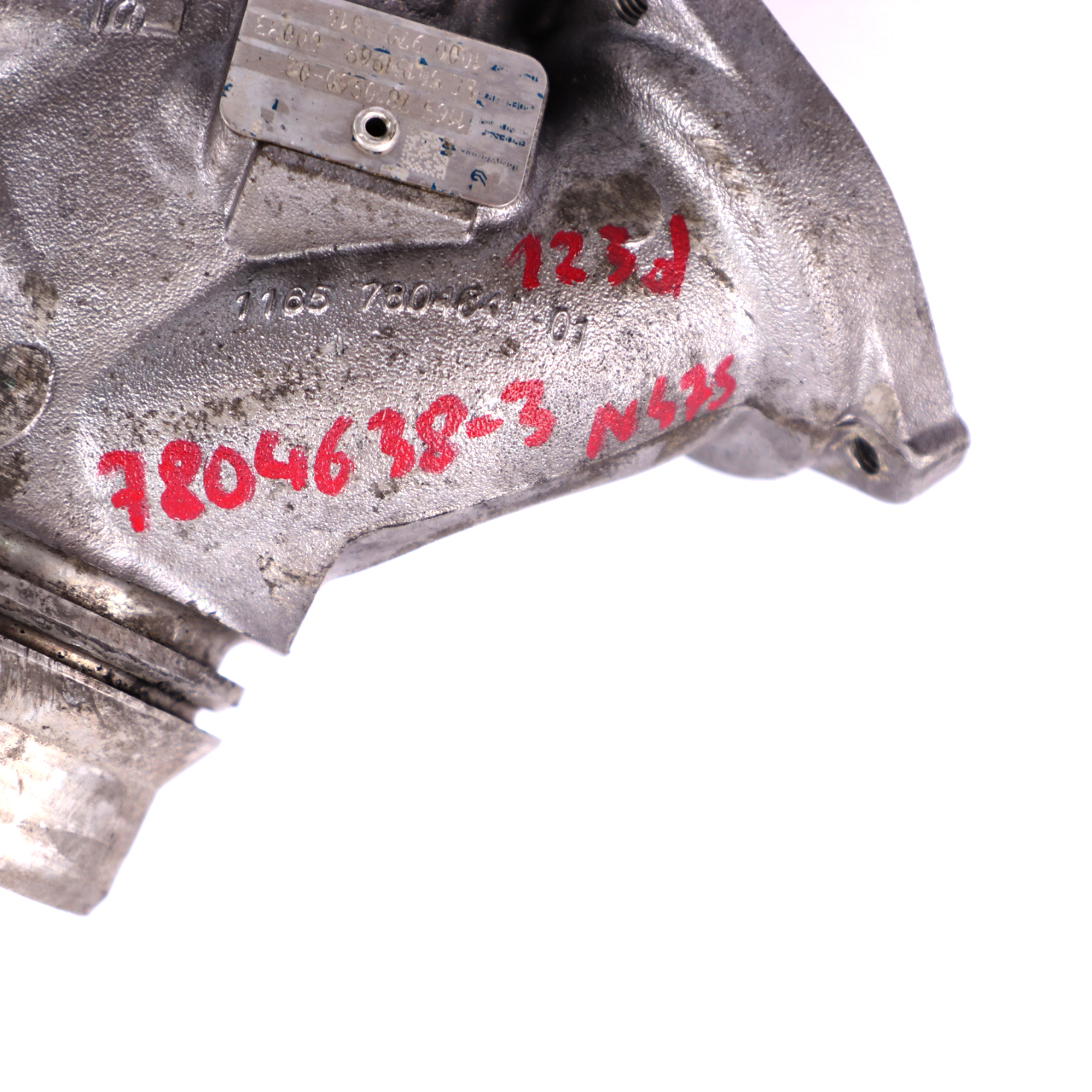 BMW 1 E81 E87 LCI 123d N47S Gehäuse Gehäusedeckel Turbolader Teil Turbo 7804638