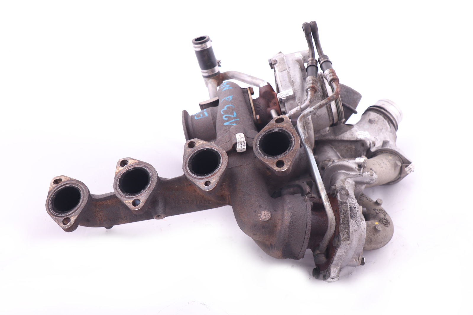 BMW E81 E87 LCI 123d Diesel N47S 204PS Turbolader 7804638 7804637 7800607