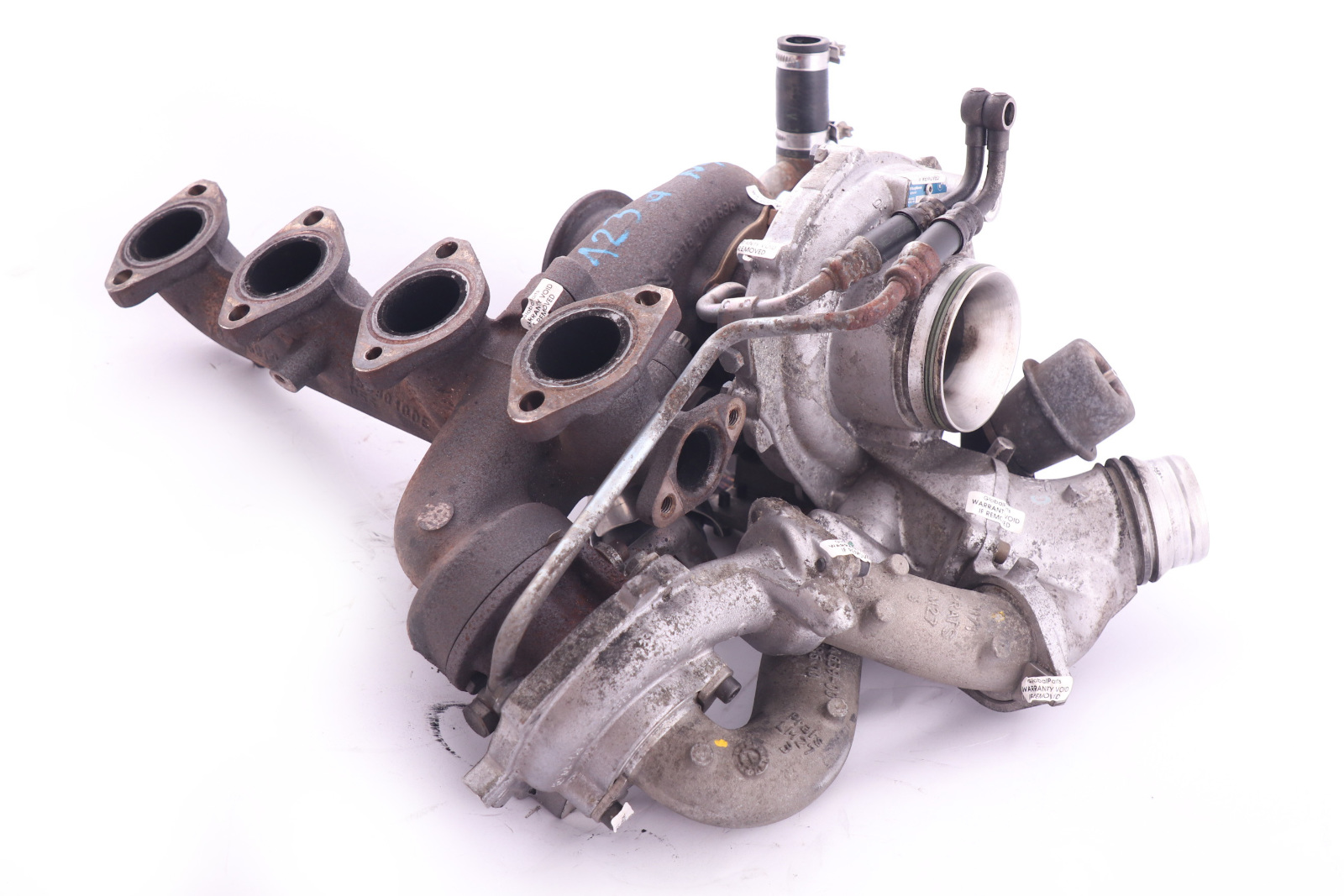 BMW E81 E87 LCI 123d Diesel N47S 204PS Turbolader 7804638 7804637 7800607