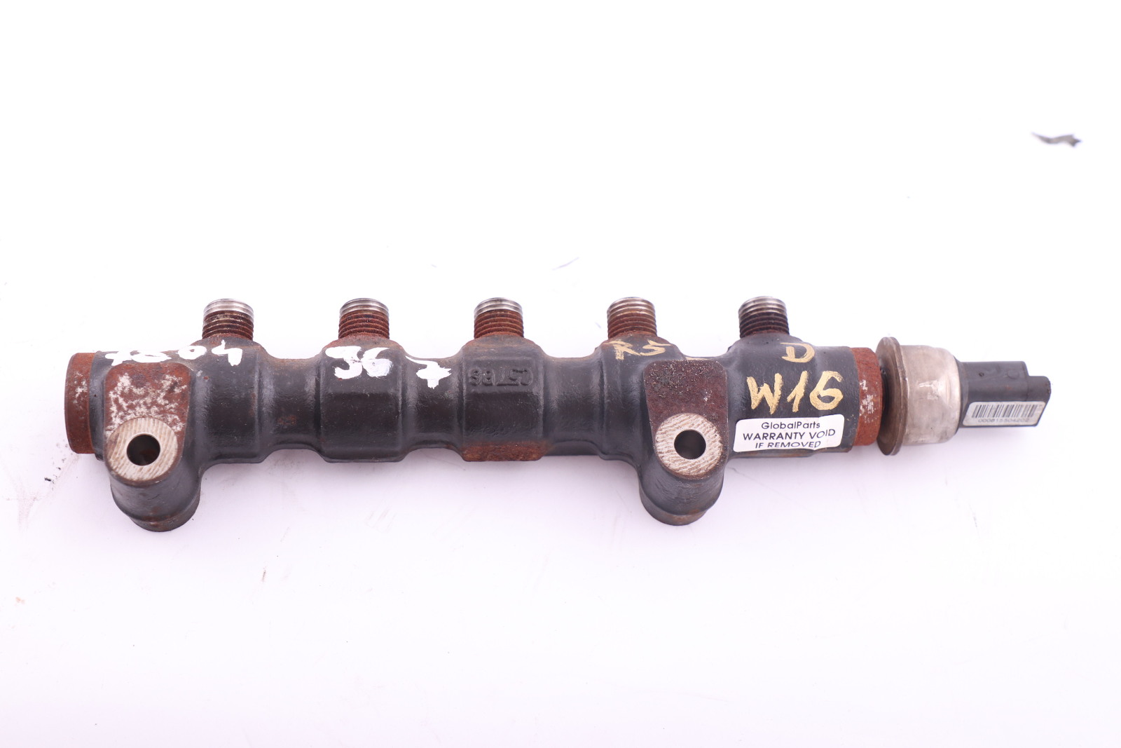 Mini Cooper D R55 R56 W16 Fuel Injector High Pressure Rail Accumulator