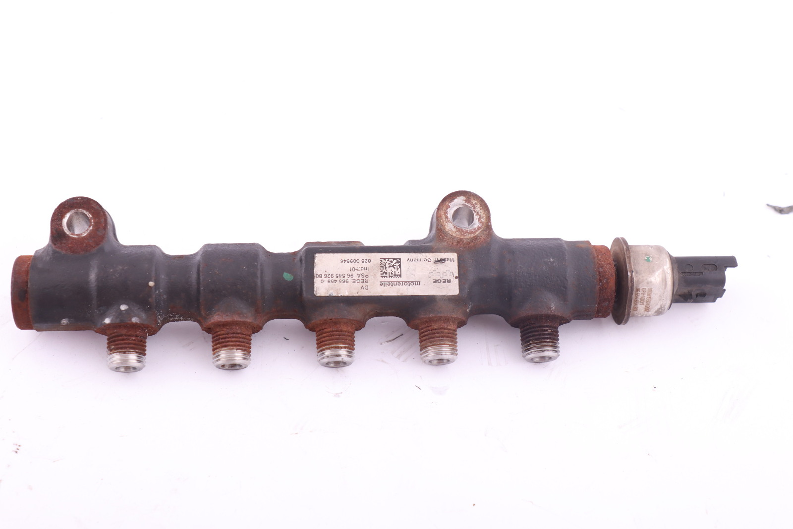 Mini Cooper D R55 R56 W16 Fuel Injector High Pressure Rail Accumulator