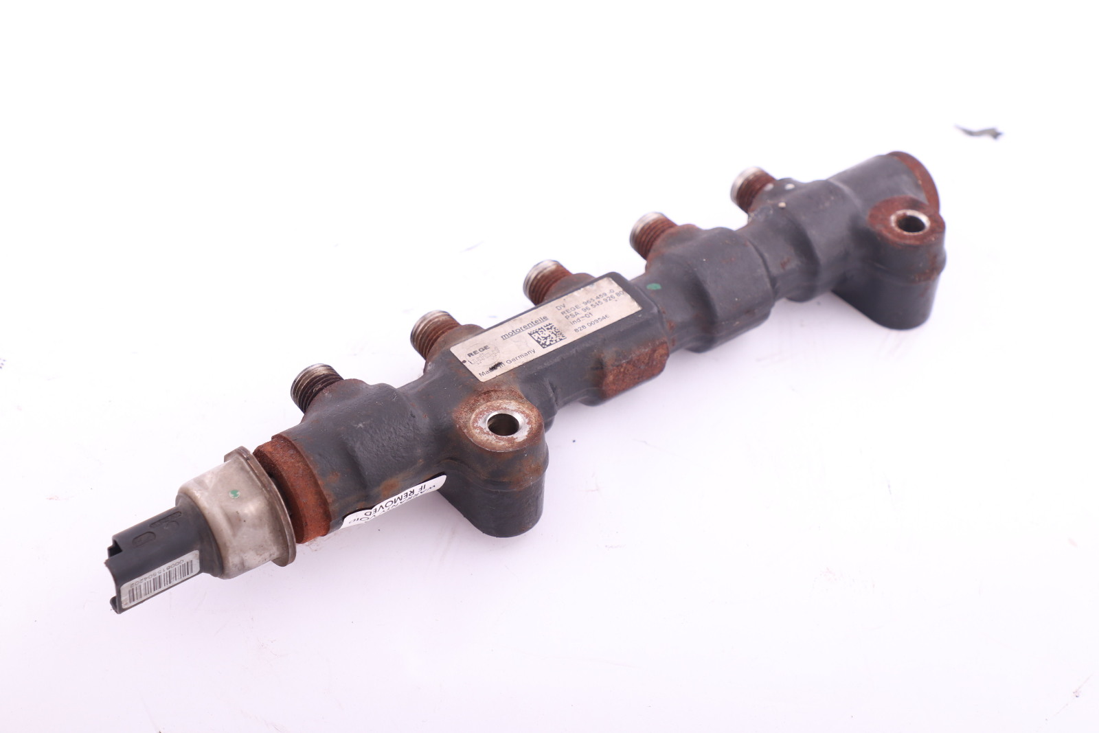 Mini Cooper D R55 R56 W16 Fuel Injector High Pressure Rail Accumulator