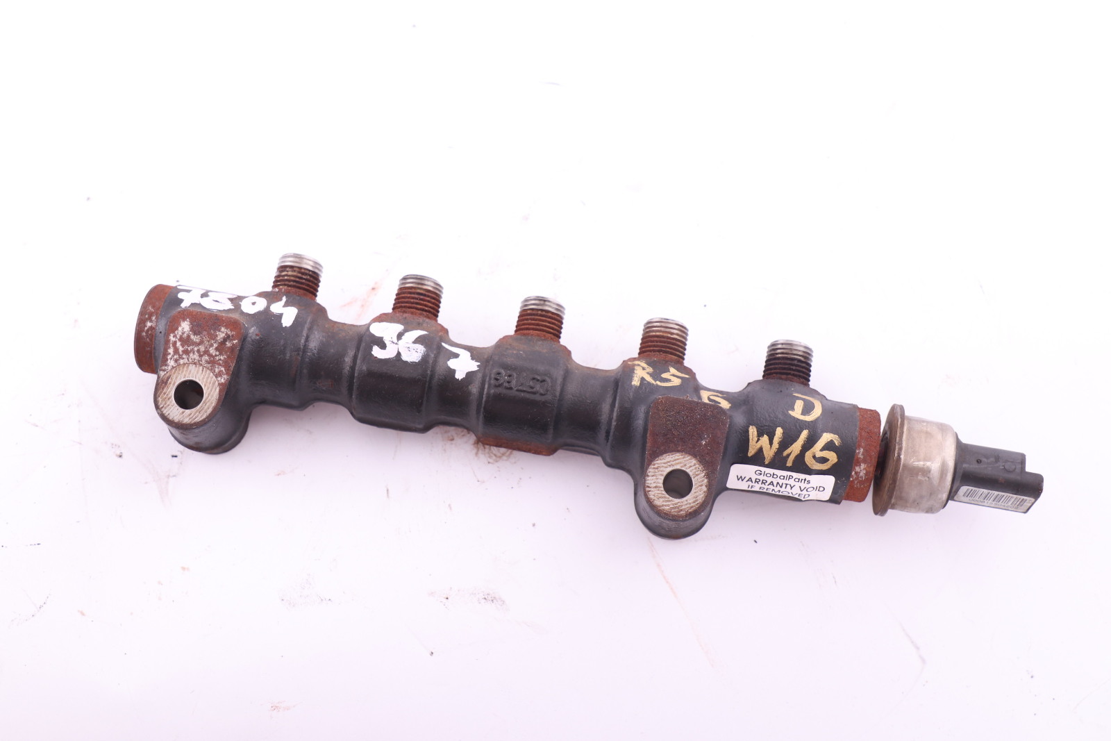 Mini Cooper D R55 R56 W16 Fuel Injector High Pressure Rail Accumulator