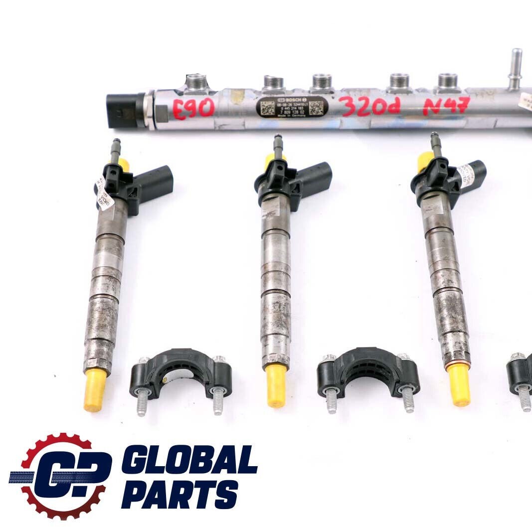 BMW E87 LCI E90 120d 320d Diesel N47 Kraftstoffeinspritzsystem Injektor Set