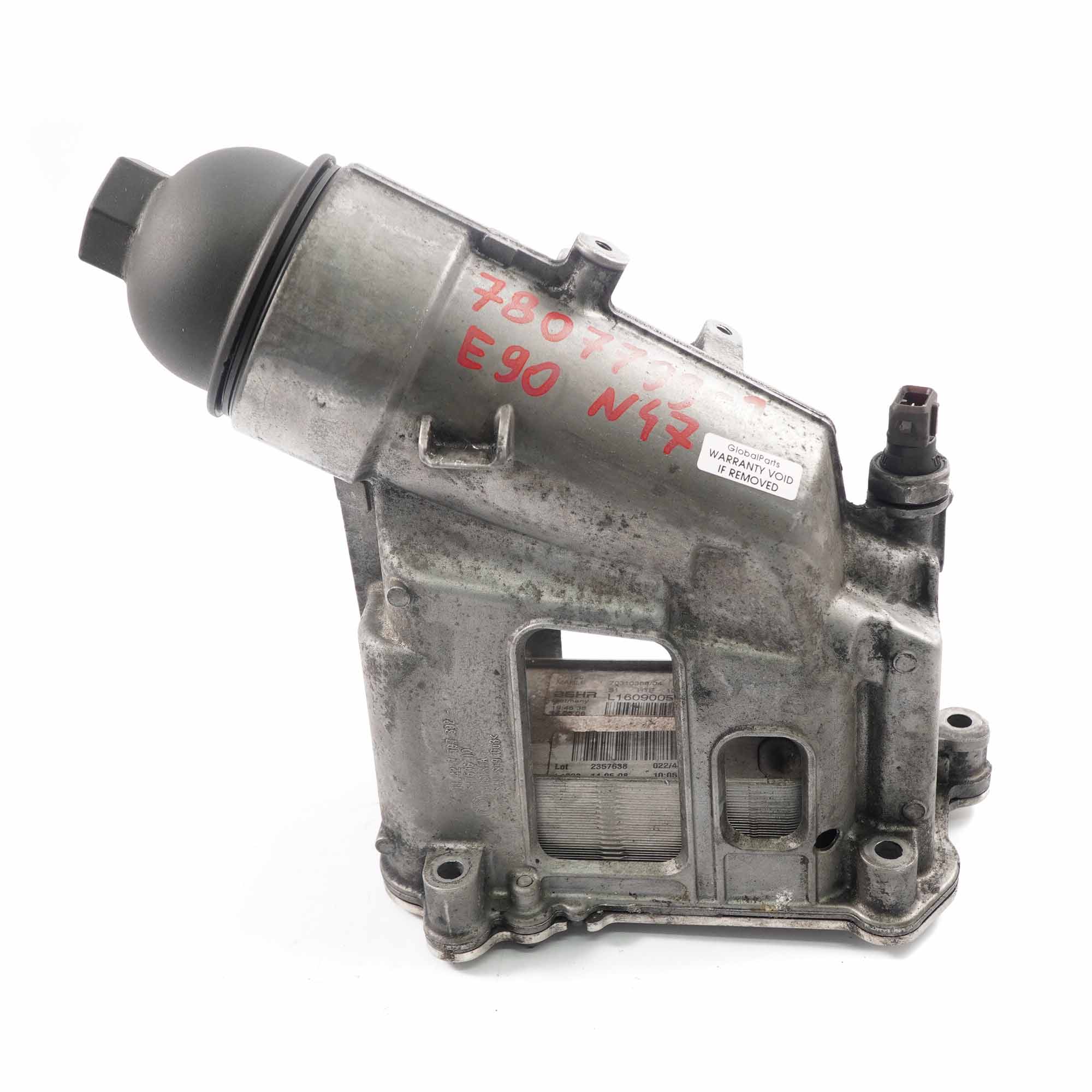 BMW E60 E81 E87 LCI E90 Diesel N47 Öl Filter Gehäuse 7807799