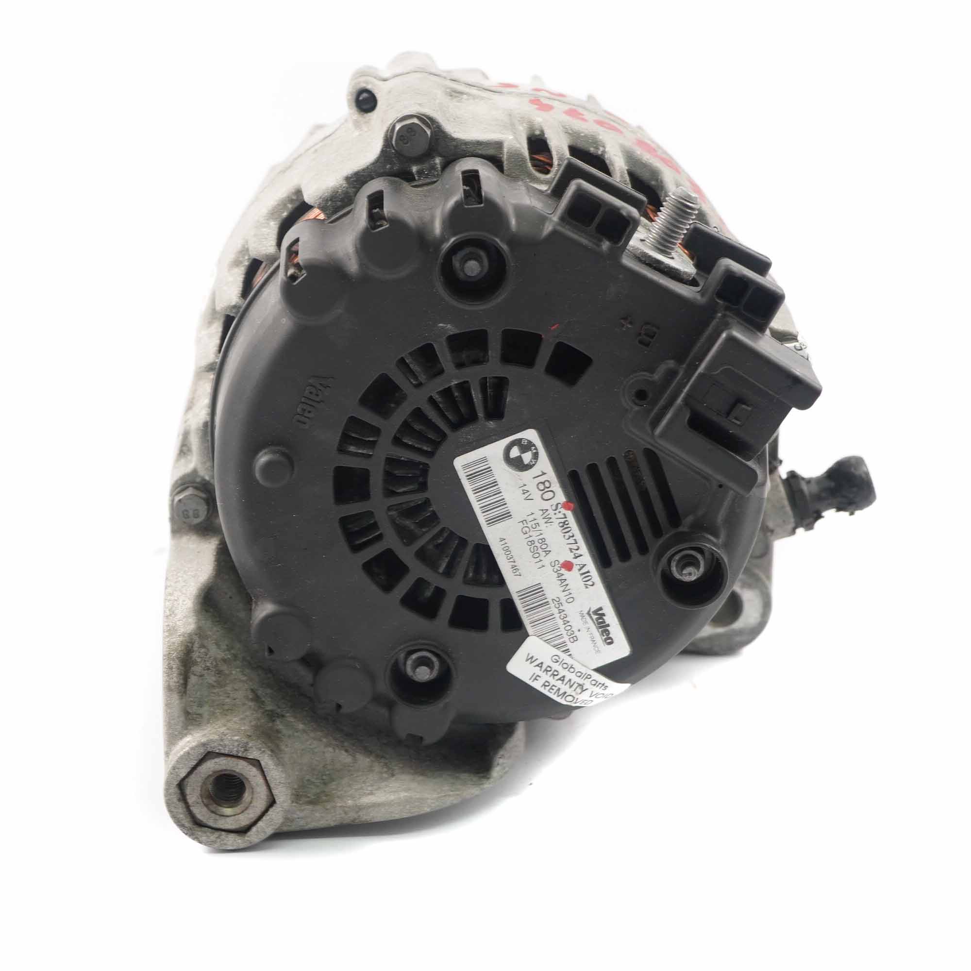 BMW E70 LCI F10 N57 Alternator Generator Diesel 180A Valeo 7803724