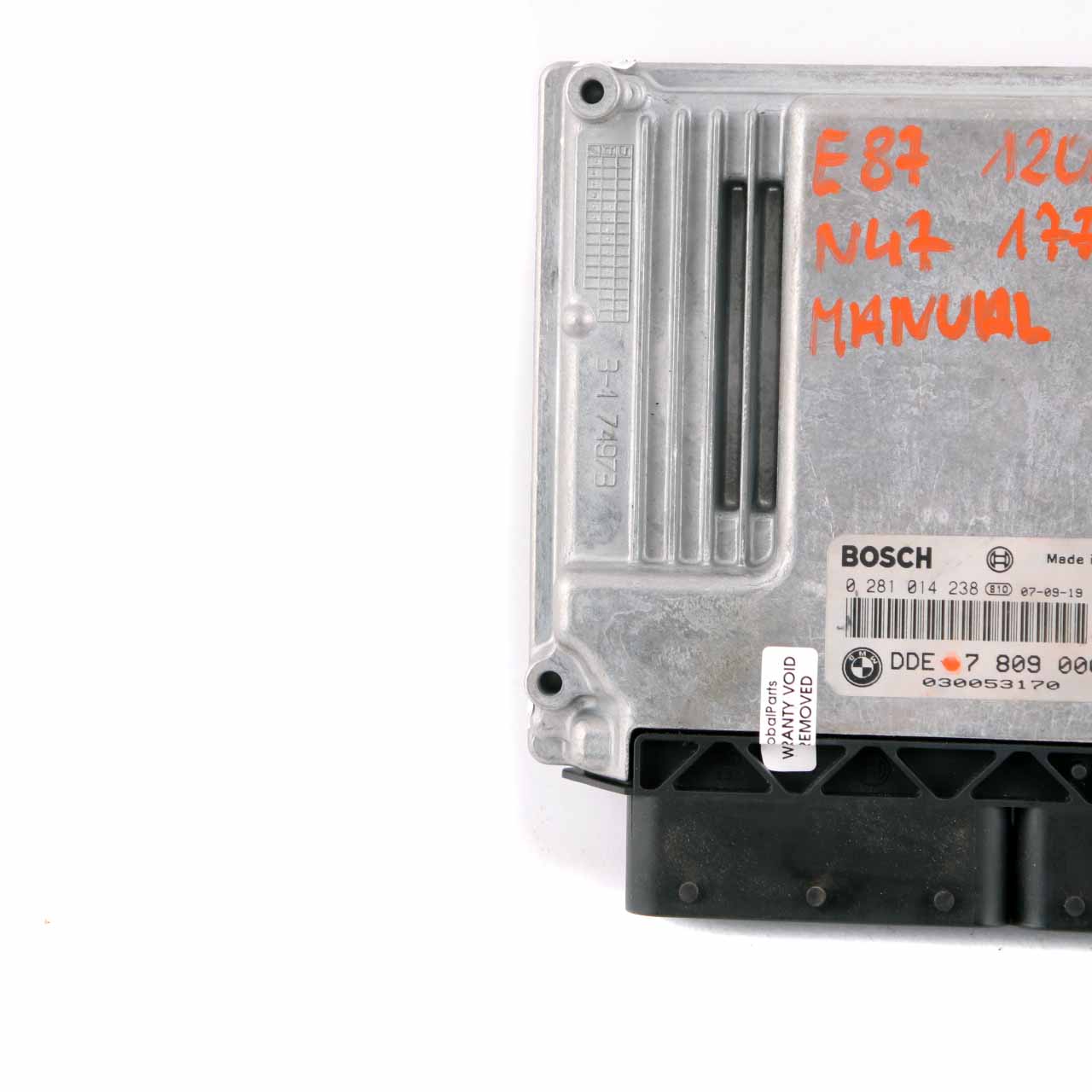 BMW E60 E87 E90 120d 320d 520d N47 ECU Steuergerät Modul DDE 7809000 Handbuch