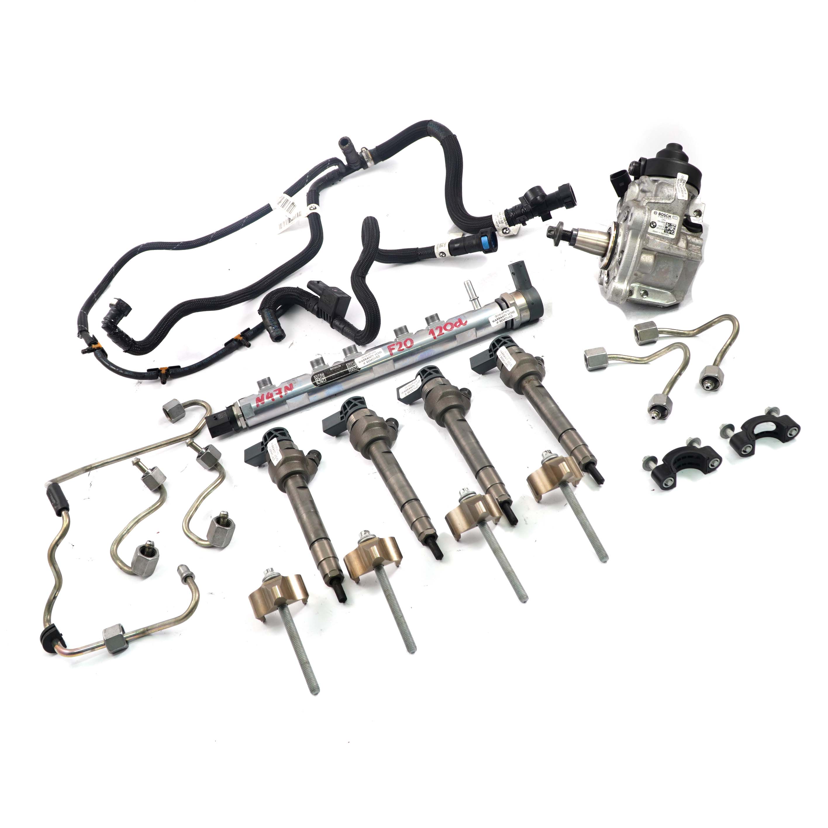 BMW 1 3 Series F20 F30 120d 320d N47N 184HP Diesel Set Fuel Injection System