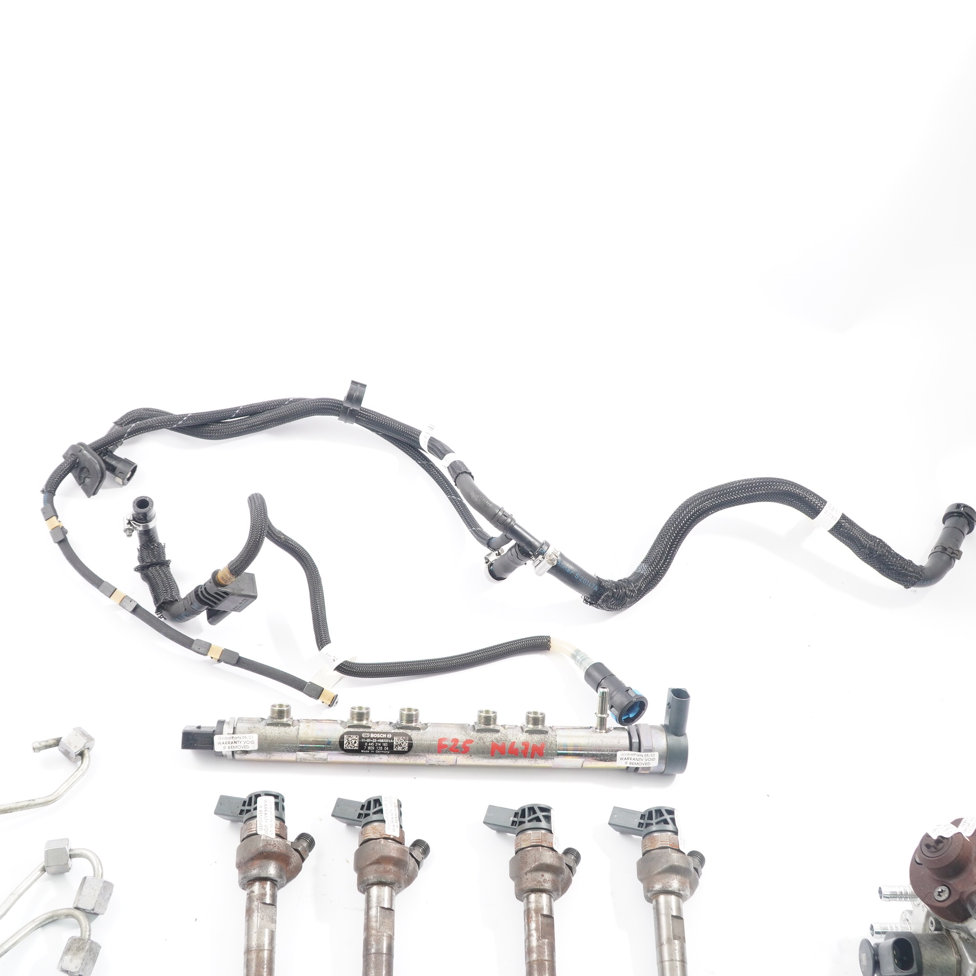 BMW X3 F25 18d 20dX N47N Dieselmotor Kraftstoffeinspritzung Einspritzsystem Satz