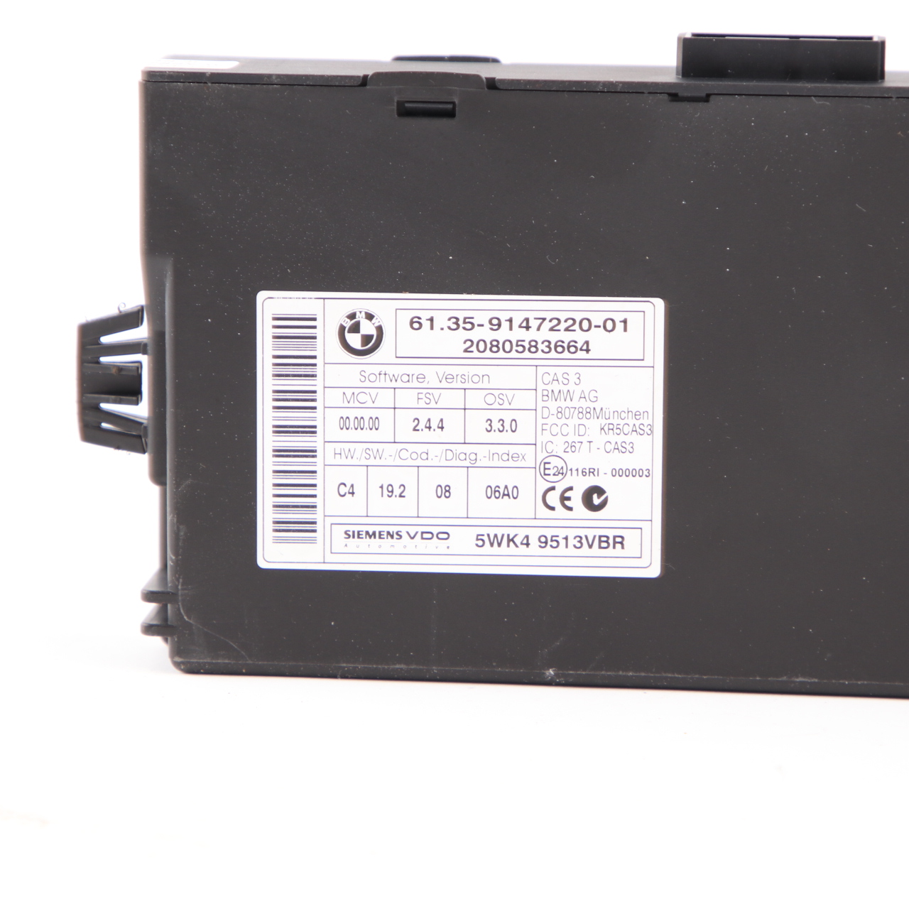 BMW E60 LCI E90 325d 525d M57N2 ECU Kit Steuergerät DDE 7811151 CAS3 Schlüssel