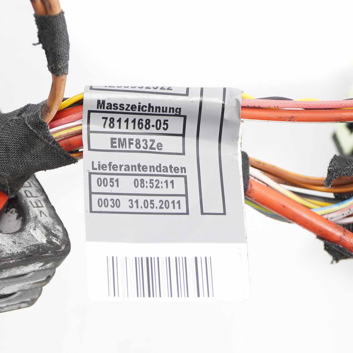 Motor Verkabelung BMW X3 F25 Start/Stop Handschaltgetriebe Modul Kabel 7811232