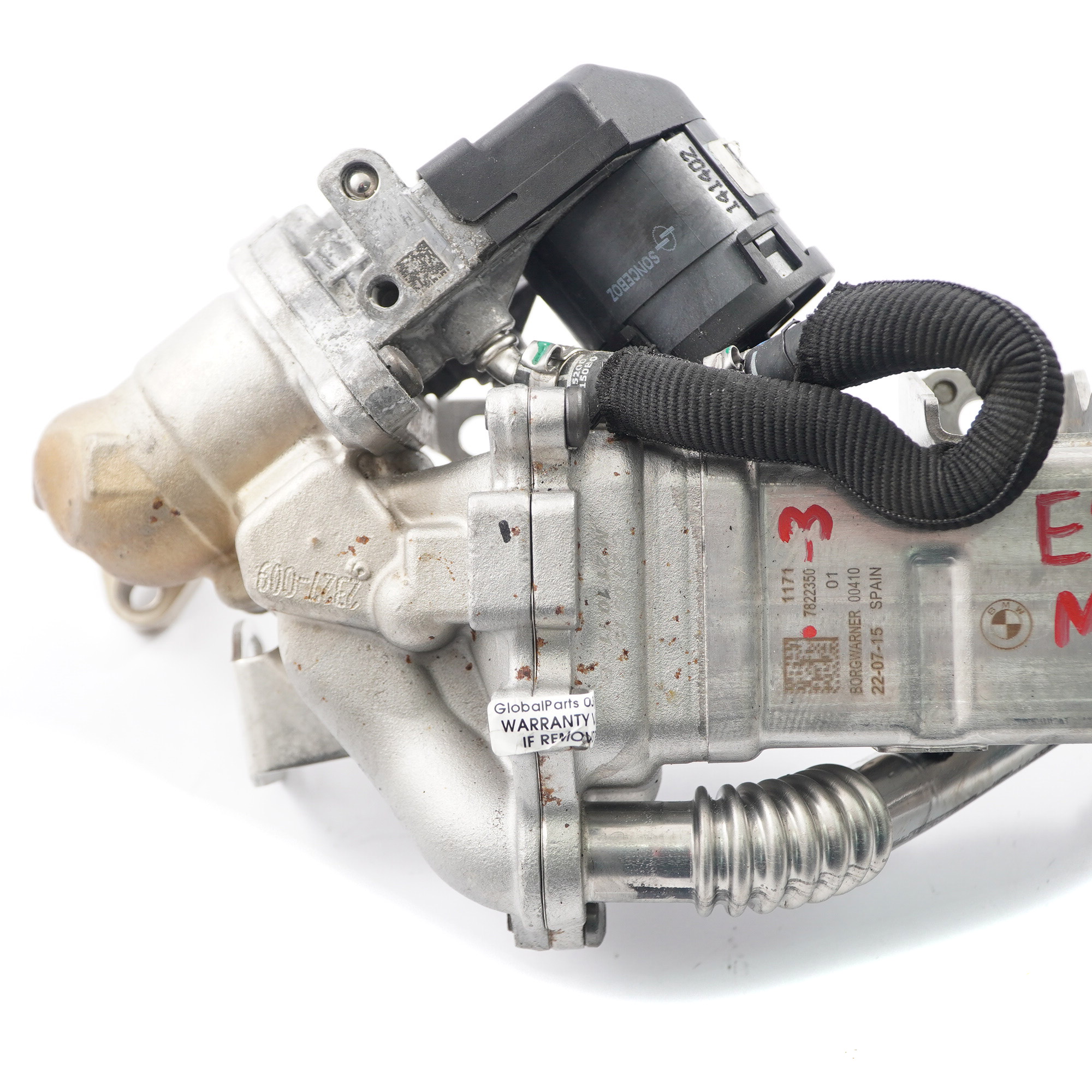 Auspuffkühler BMW E90 E91 LCI F10 F20 F30 Diesel N47N AGR Ventil 7822350