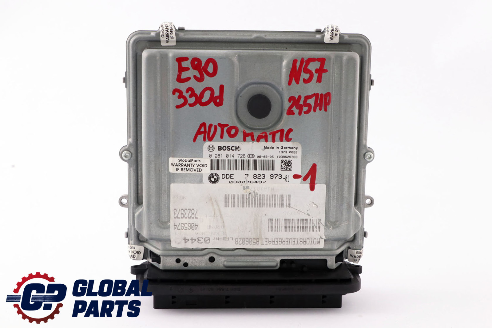 BMW E90 E91 LCI E92 330d N57 245PS ECU Motor Kit DDE 7823973 CAS3 Schlüssel