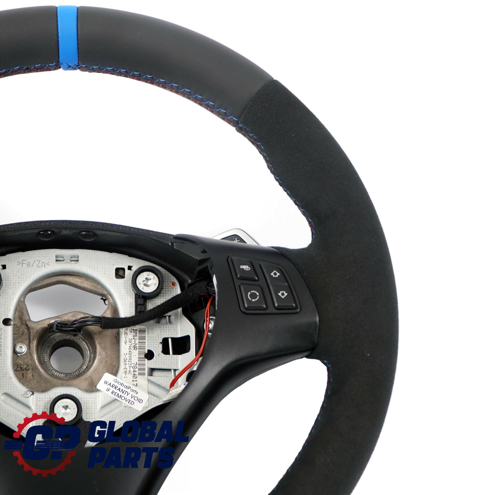 BMW E92 E93 LCI NEW Leather Alcantara M-Sport Thick Steering Wheel Paddle Shift