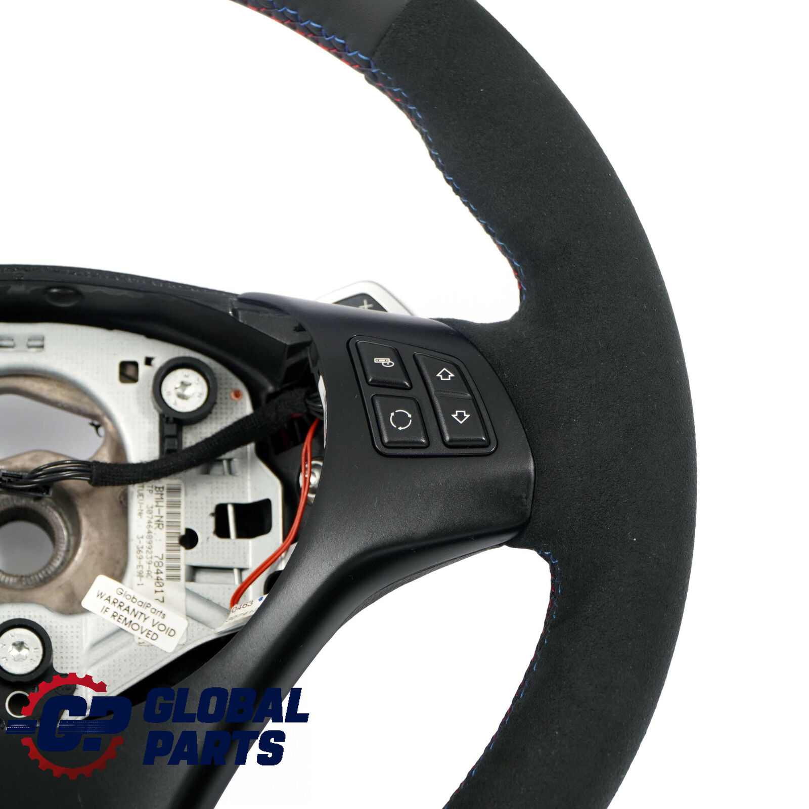 BMW E92 E93 LCI NEW Leather Alcantara M-Sport Thick Steering Wheel Paddle Shift