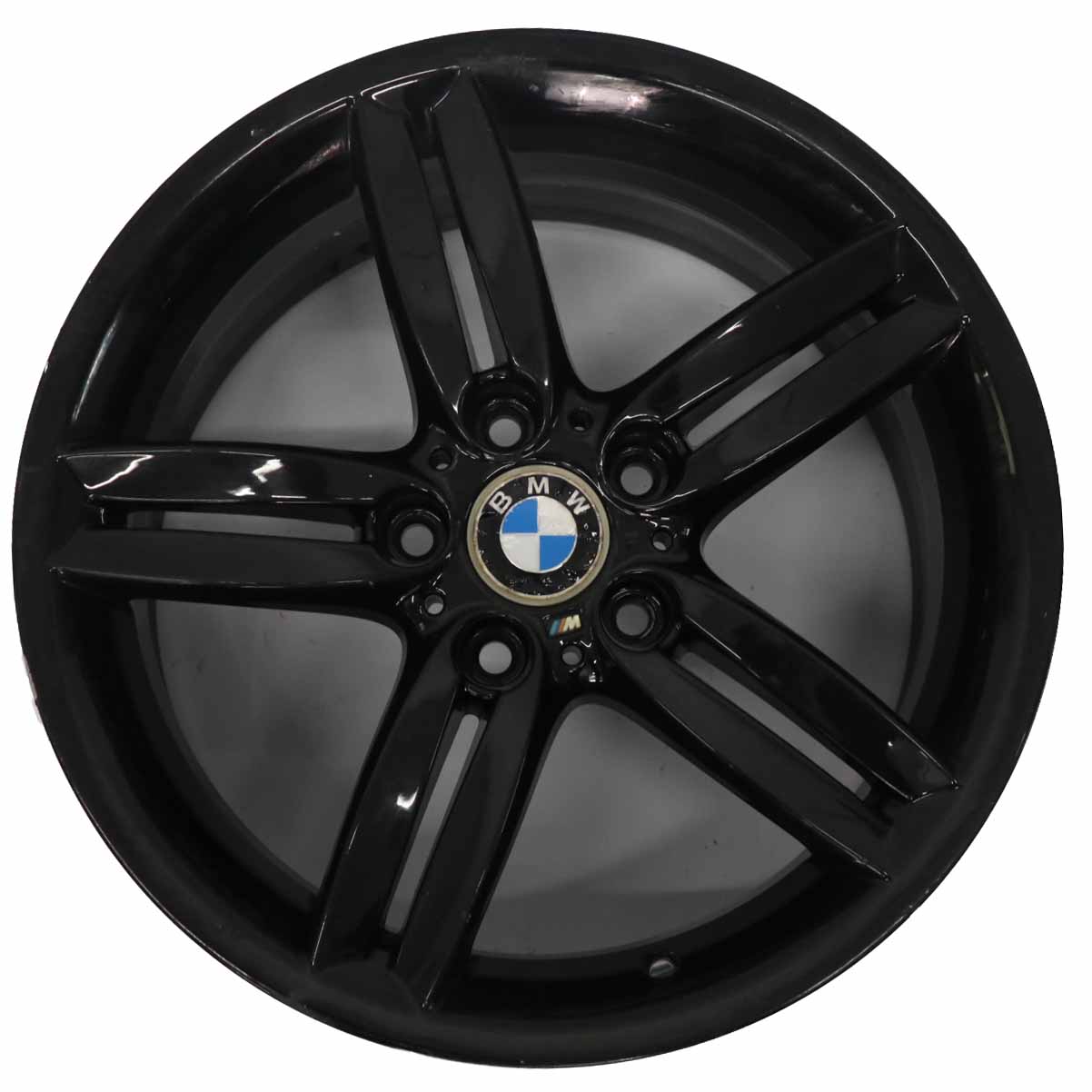 BMW E81 E87 Schwarz Felge Alufelge Hinten 18" 8,5J  M Doppelspeiche 208 7839305